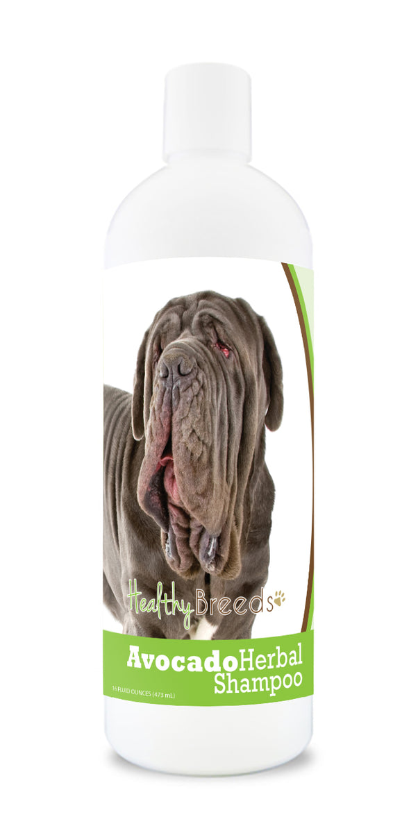Neapolitan Mastiff Avocado Herbal Dog Shampoo 16 oz Healthy Breeds