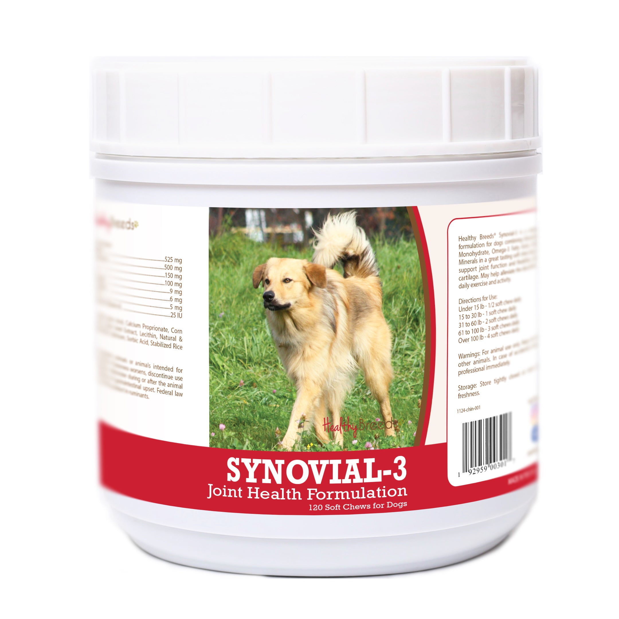 Chinook Synovial-3 Joint Health Formulation Soft Chews 120 Count
