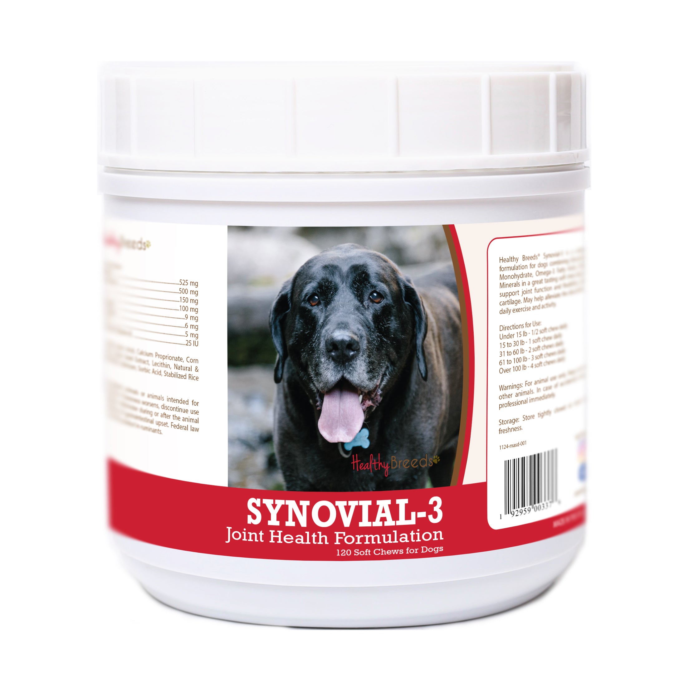 Mastador Synovial-3 Joint Health Formulation Soft Chews 120 Count