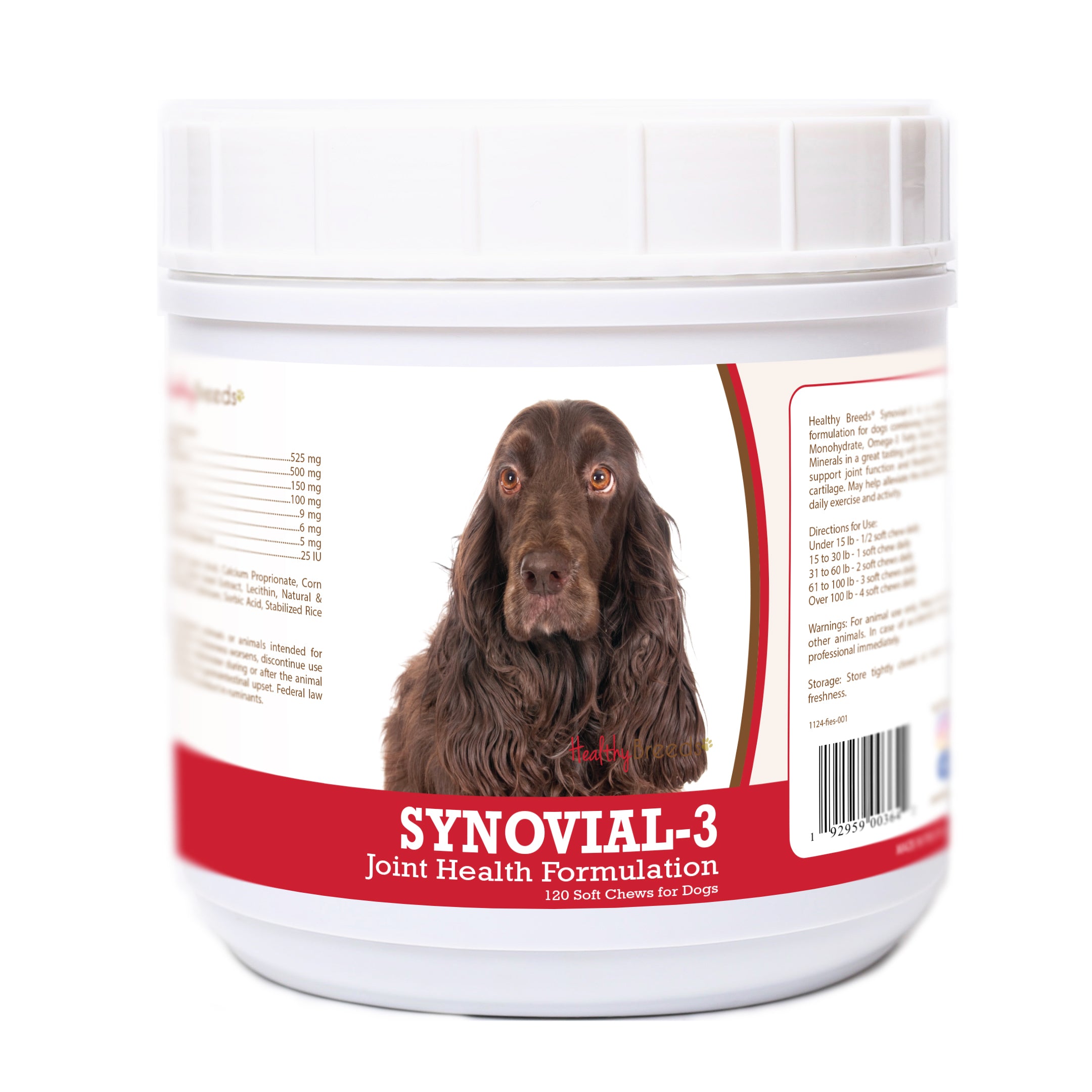 Field Spaniel Synovial-3 Joint Health Formulation Soft Chews 120 Count