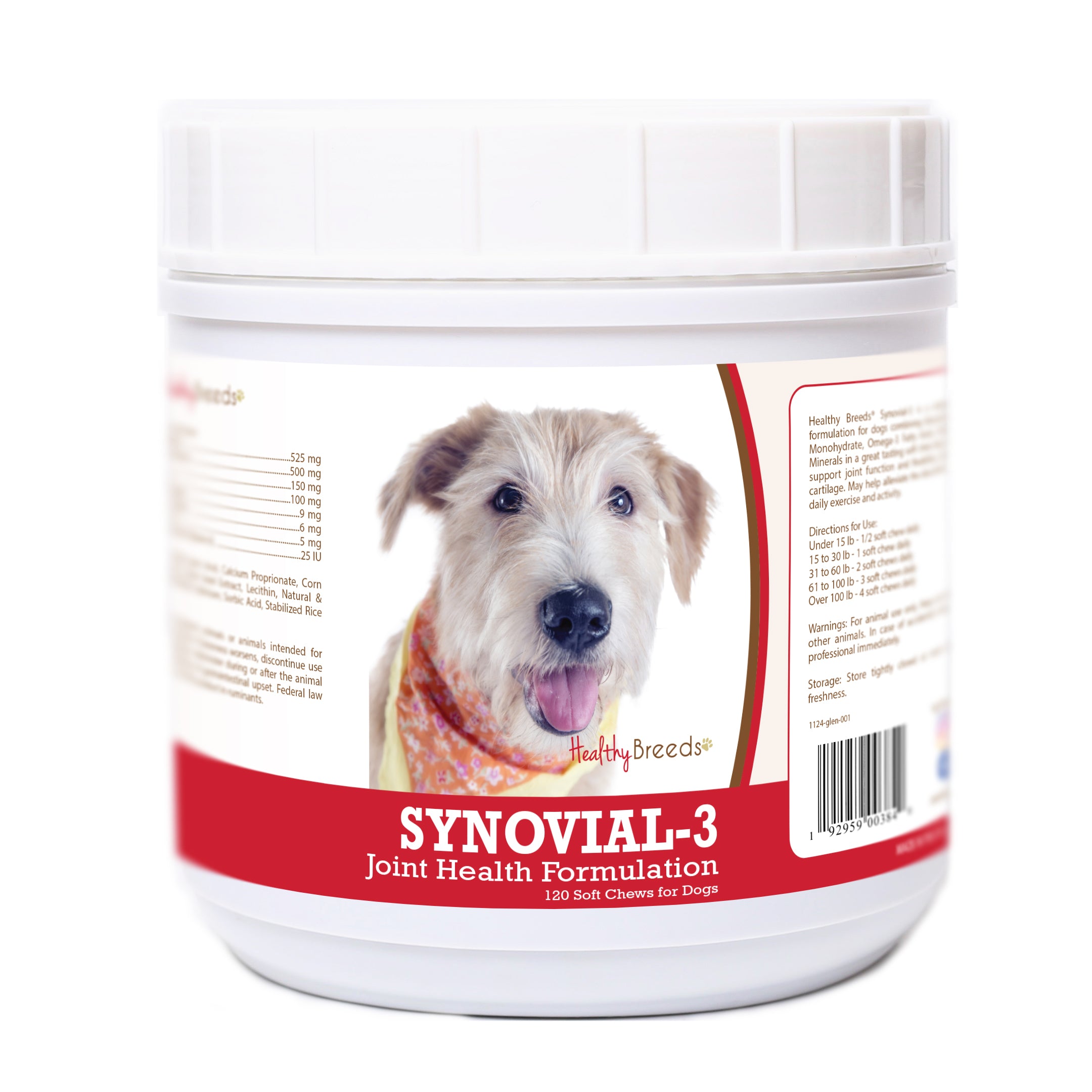 Glen of Imaal Terrier Synovial-3 Joint Health Formulation Soft Chews 120 Count