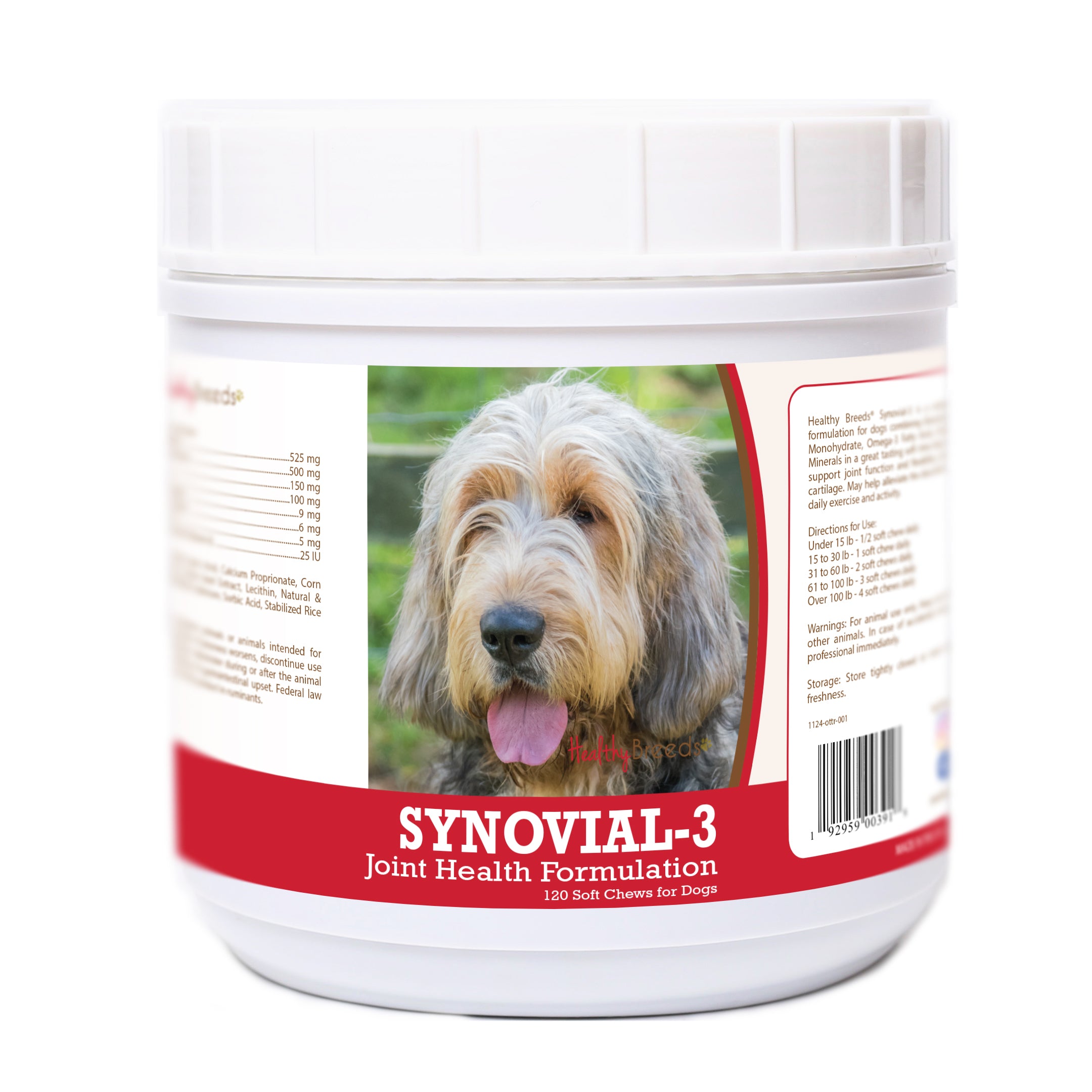 Otterhound Synovial-3 Joint Health Formulation Soft Chews 120 Count