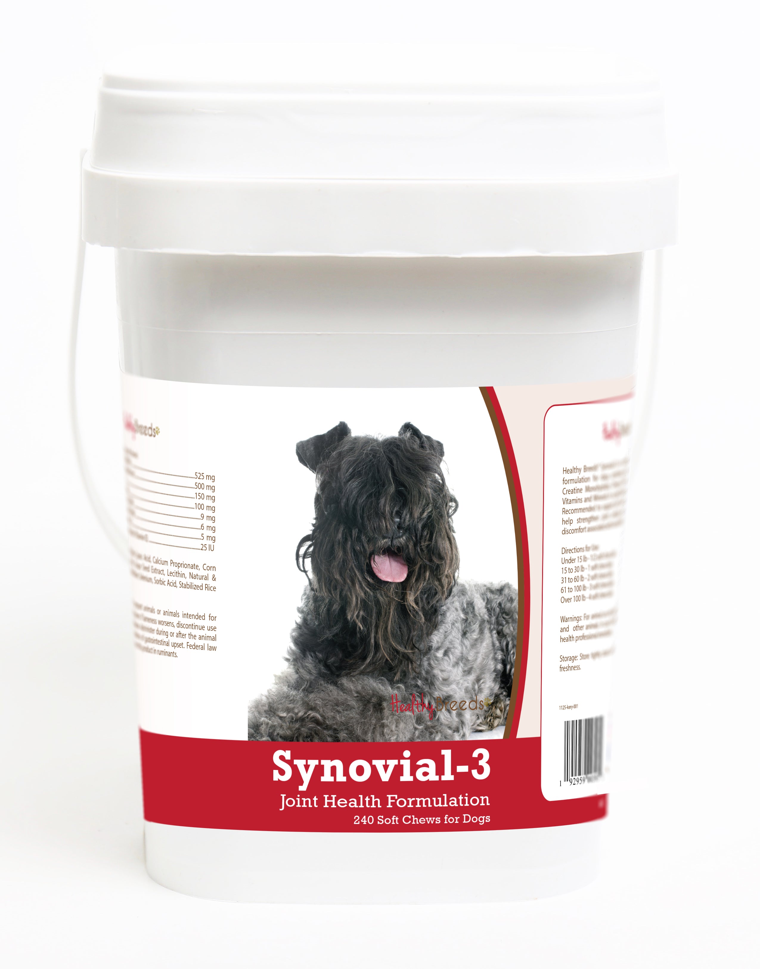 Kerry Blue Terrier Synovial-3 Joint Health Formulation Soft Chews 240 Count
