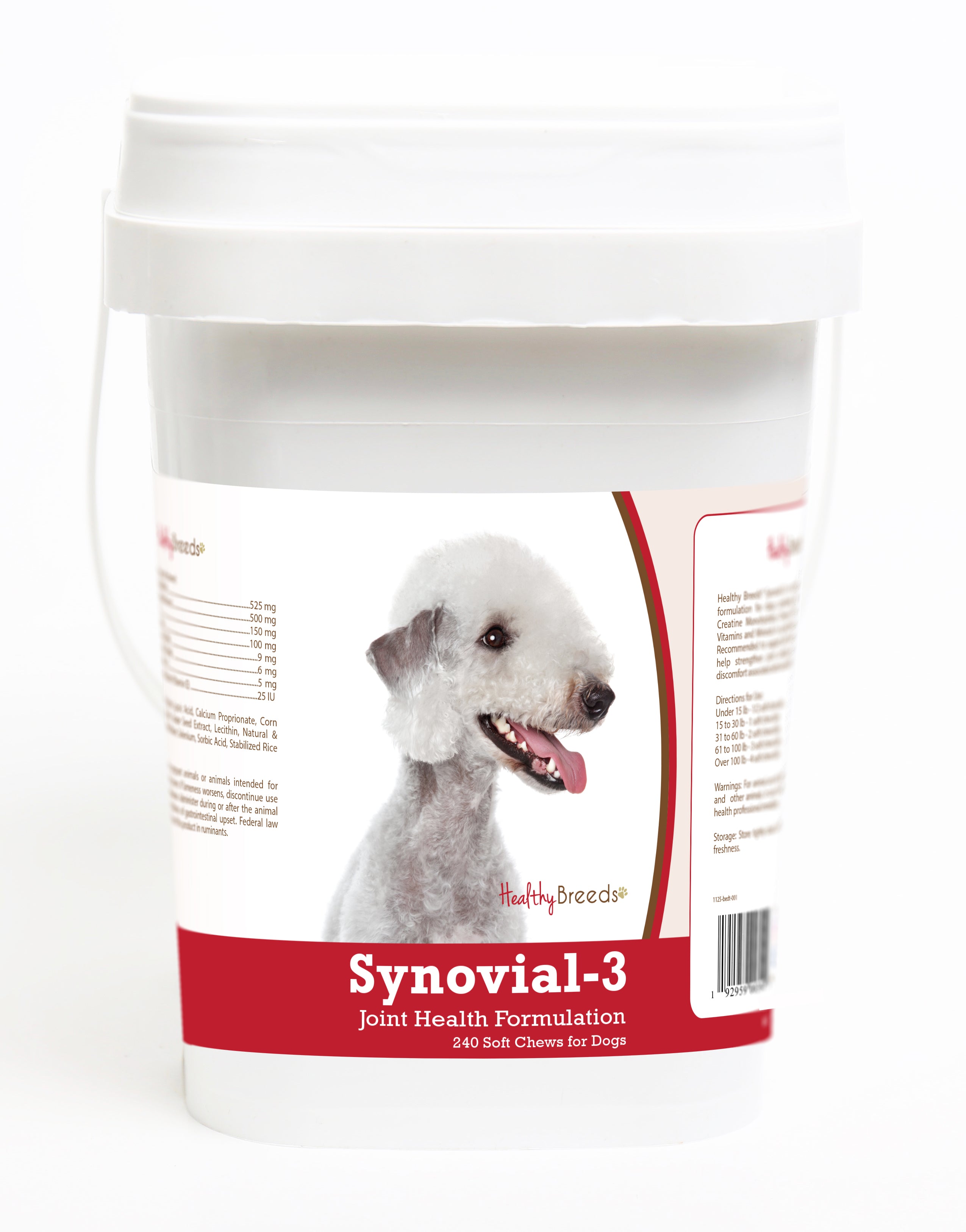 Bedlington Terrier Synovial-3 Joint Health Formulation Soft Chews 240 Count