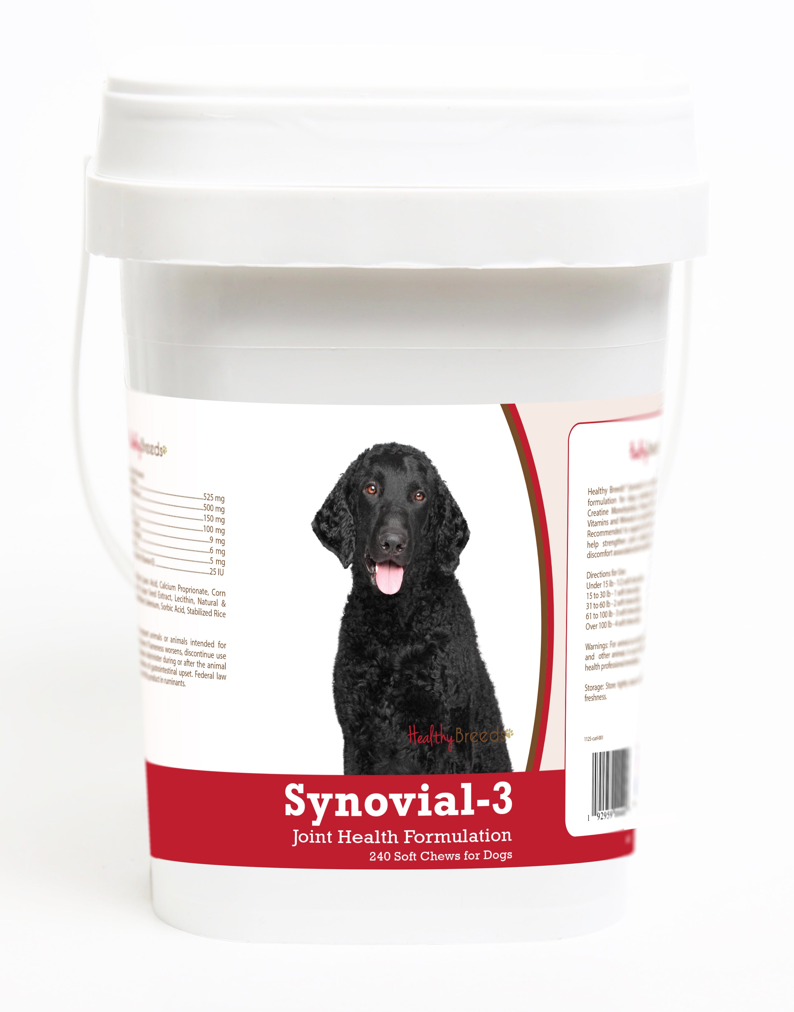 Curly-Coated Retriever Synovial-3 Joint Health Formulation Soft Chews 240 Count