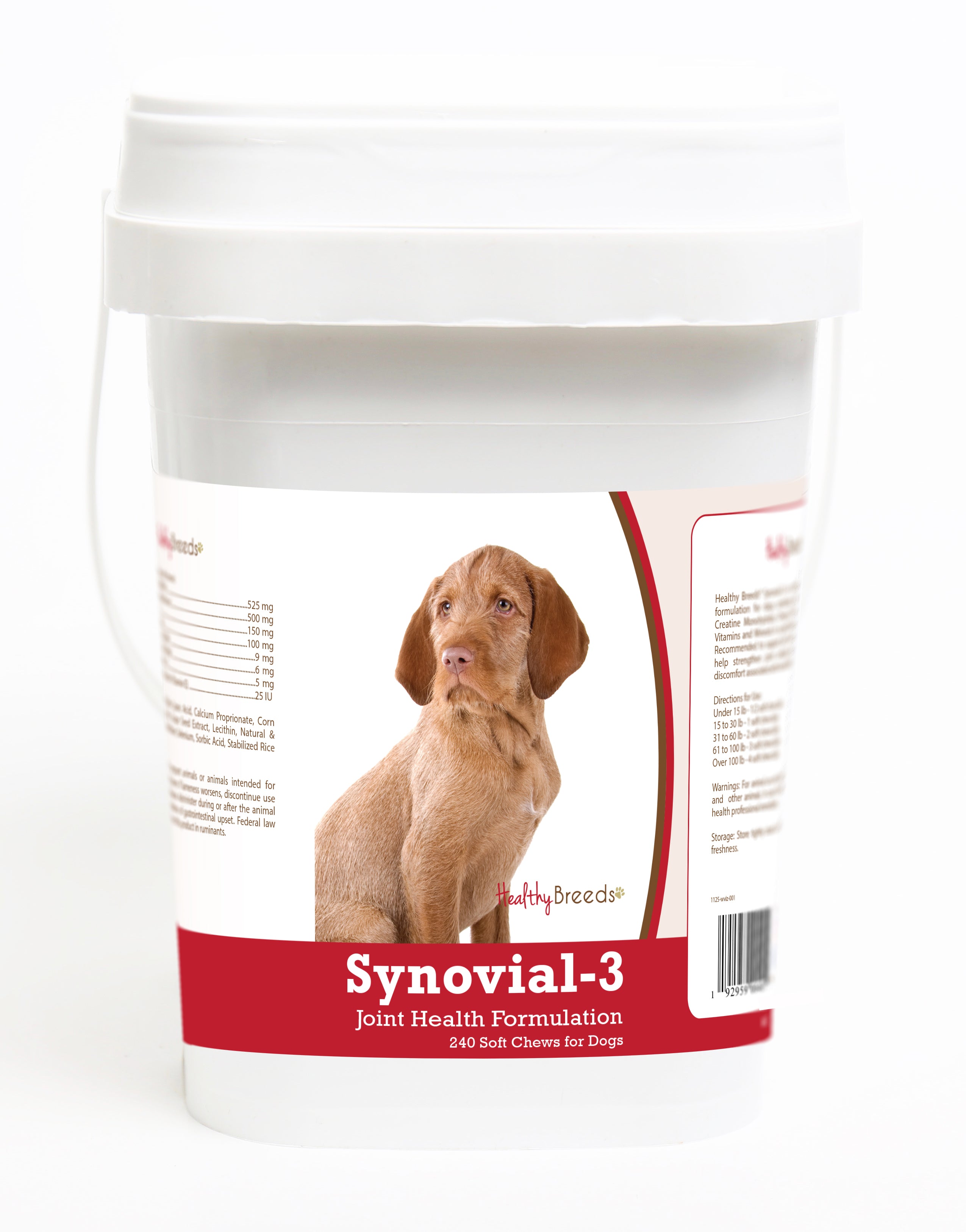 Wirehaired Vizsla Synovial-3 Joint Health Formulation Soft Chews 240 Count