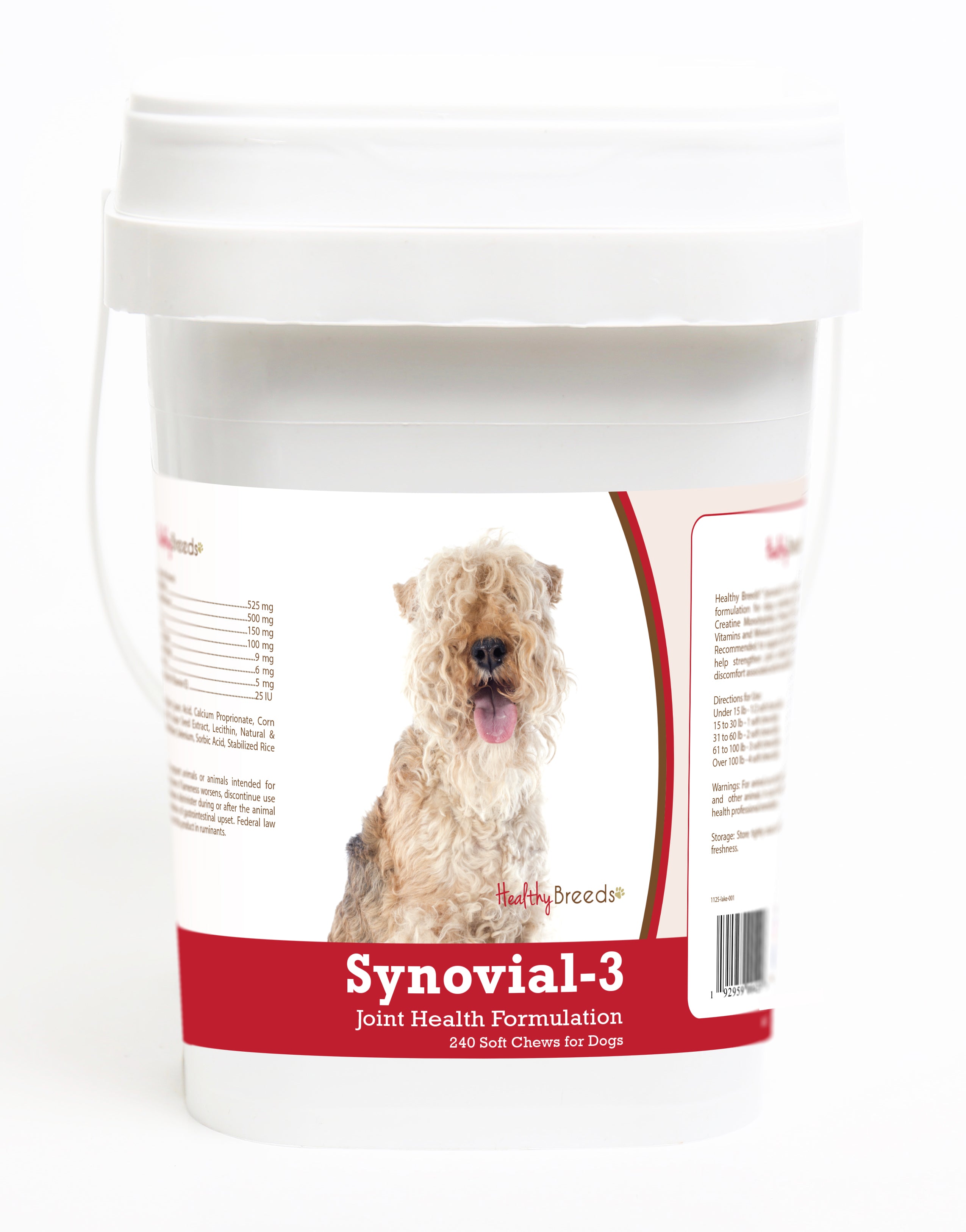 Lakeland Terrier Synovial-3 Joint Health Formulation Soft Chews 240 Count
