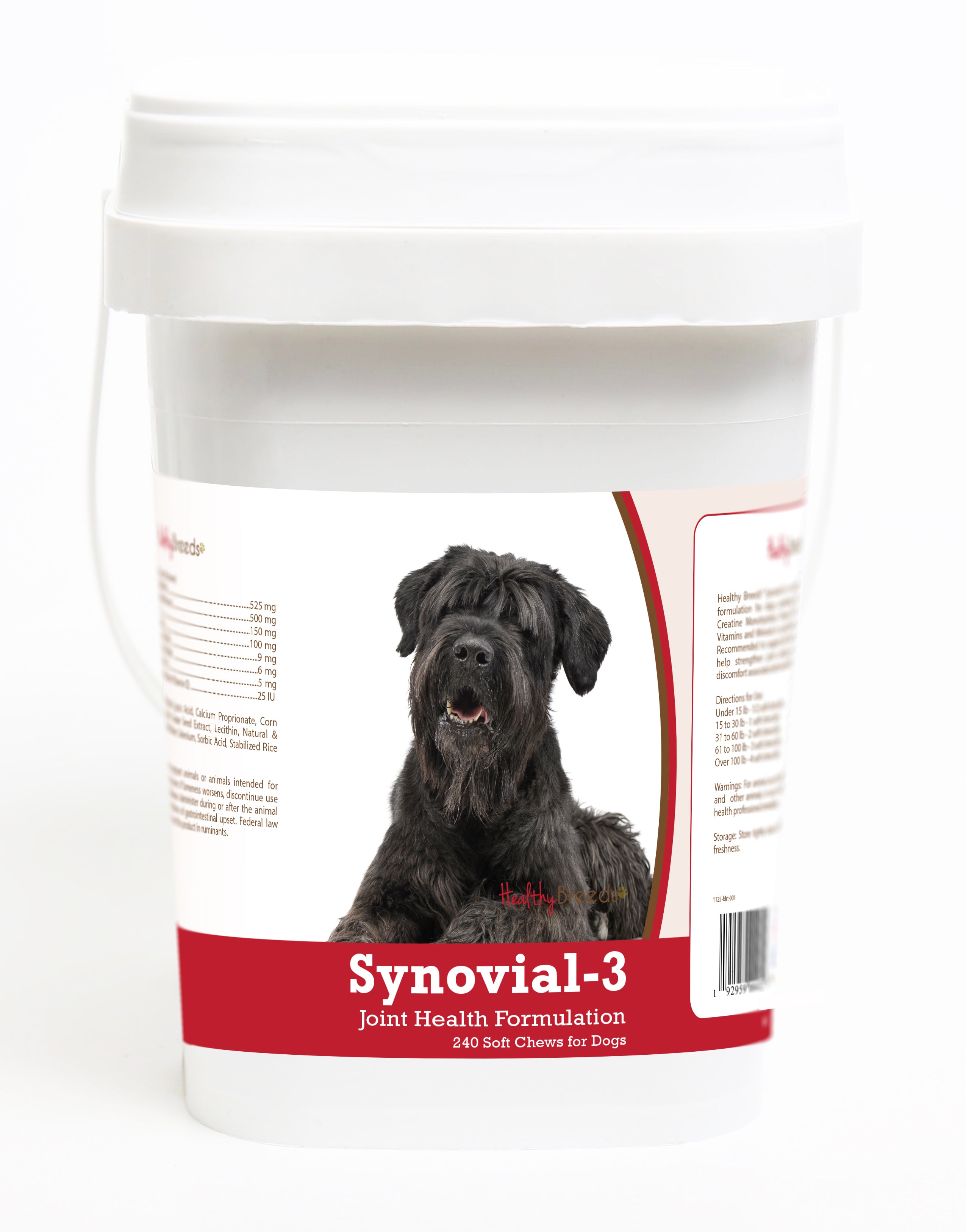 Black Russian Terrier Synovial-3 Joint Health Formulation Soft Chews 240 Count