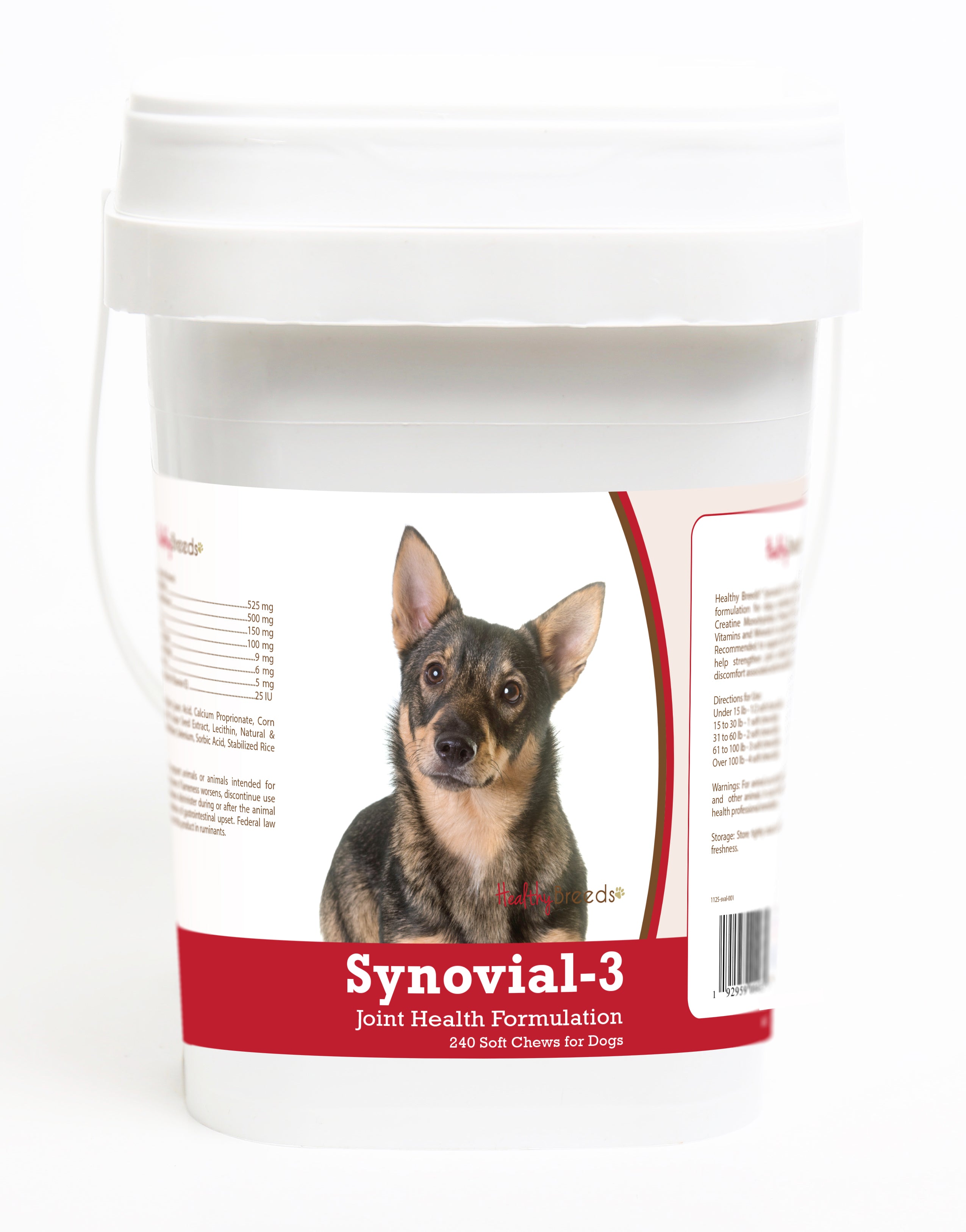 Swedish Vallhund Synovial-3 Joint Health Formulation Soft Chews 240 Count