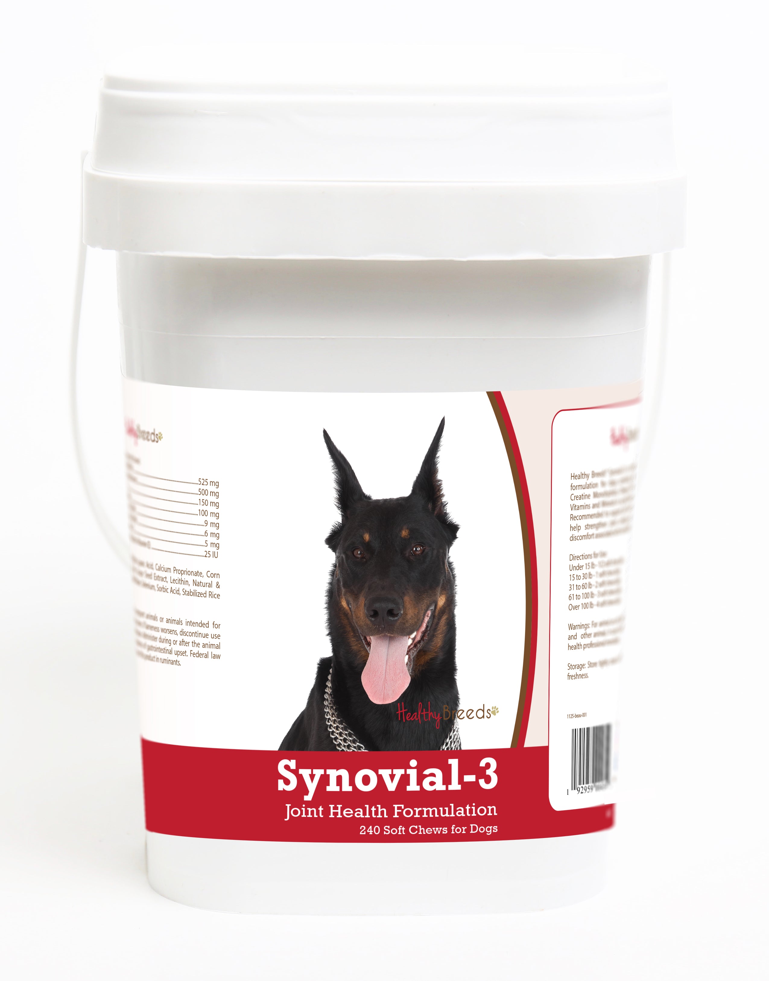Beauceron Synovial-3 Joint Health Formulation Soft Chews 240 Count