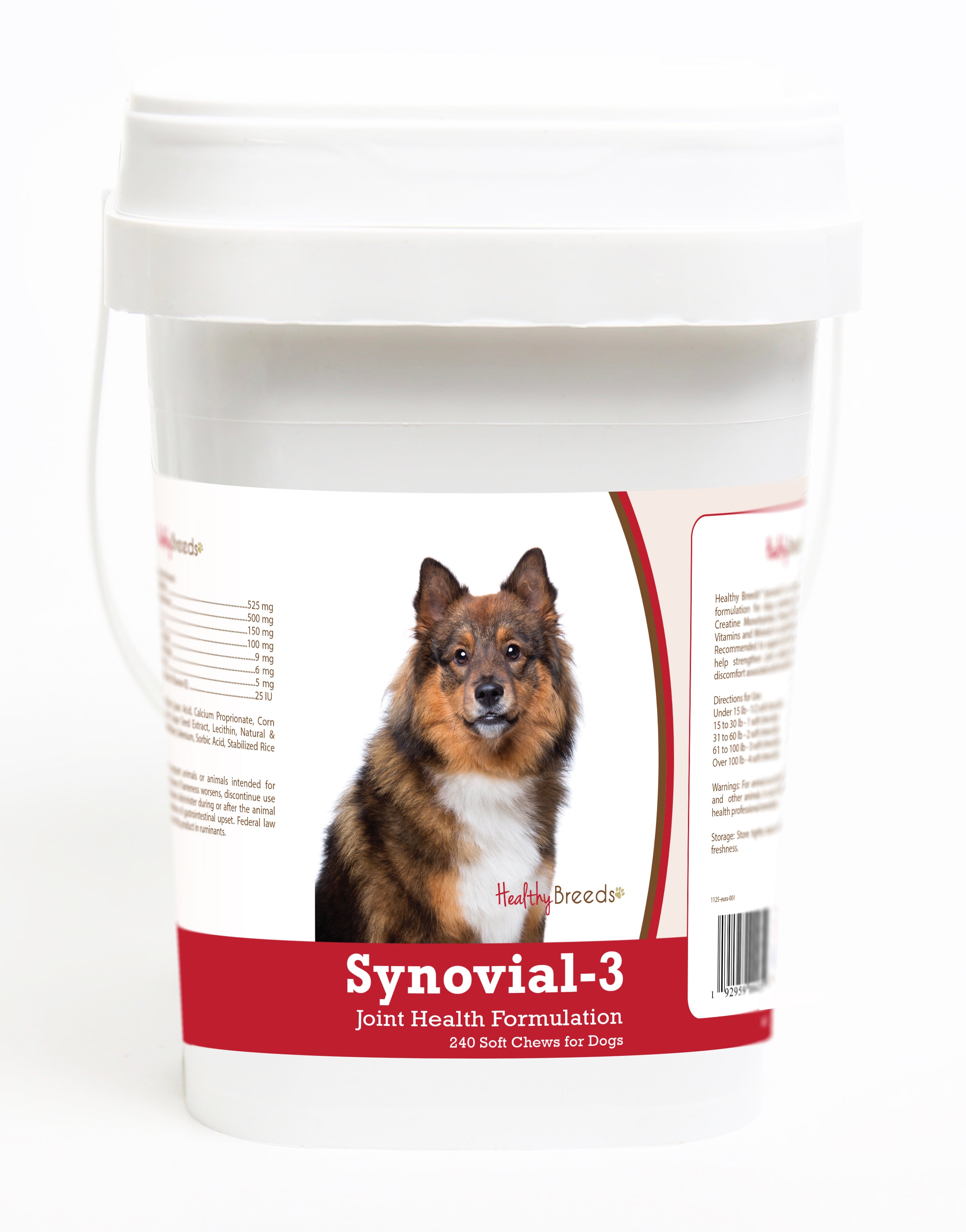 Eurasier Synovial-3 Joint Health Formulation Soft Chews 240 Count