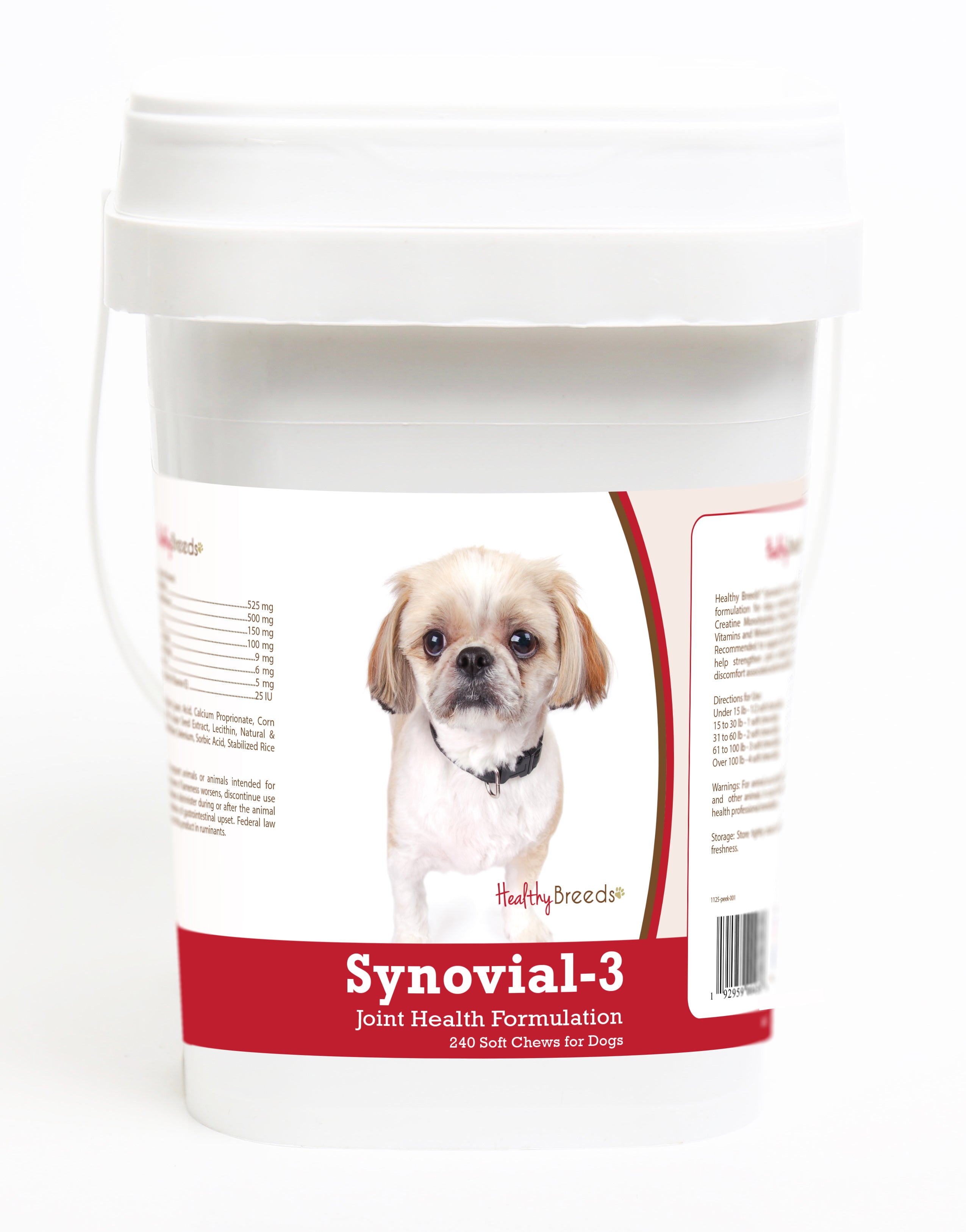 Peekapoo Synovial-3 Joint Health Formulation Soft Chews 240 Count