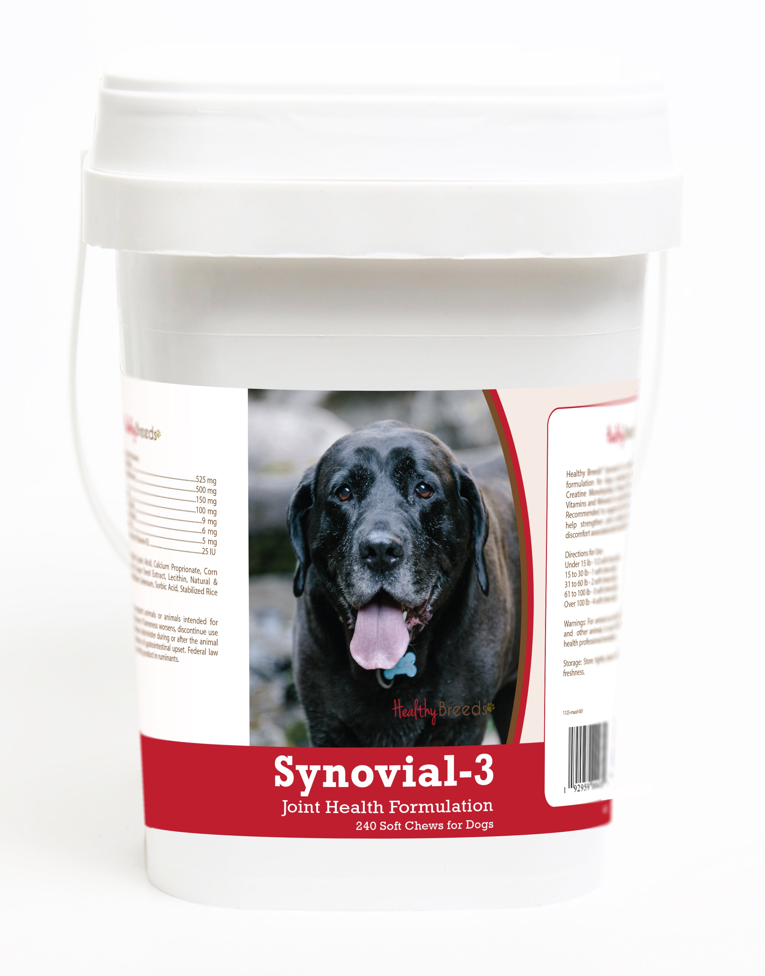 Mastador Synovial-3 Joint Health Formulation Soft Chews 240 Count