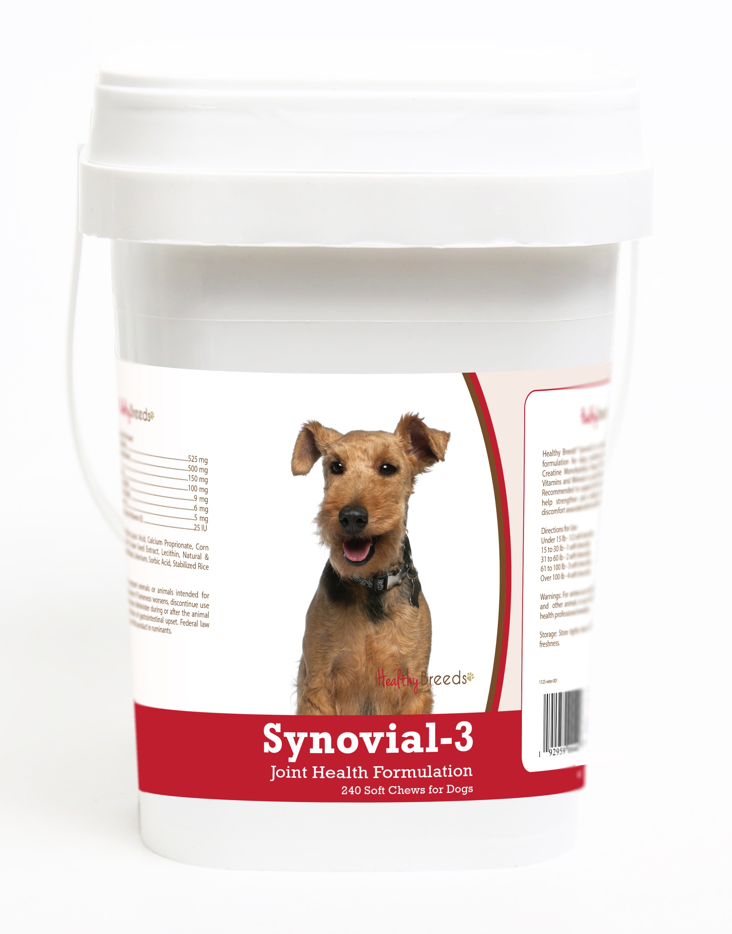 Welsh Terrier Synovial-3 Joint Health Formulation Soft Chews 240 Count