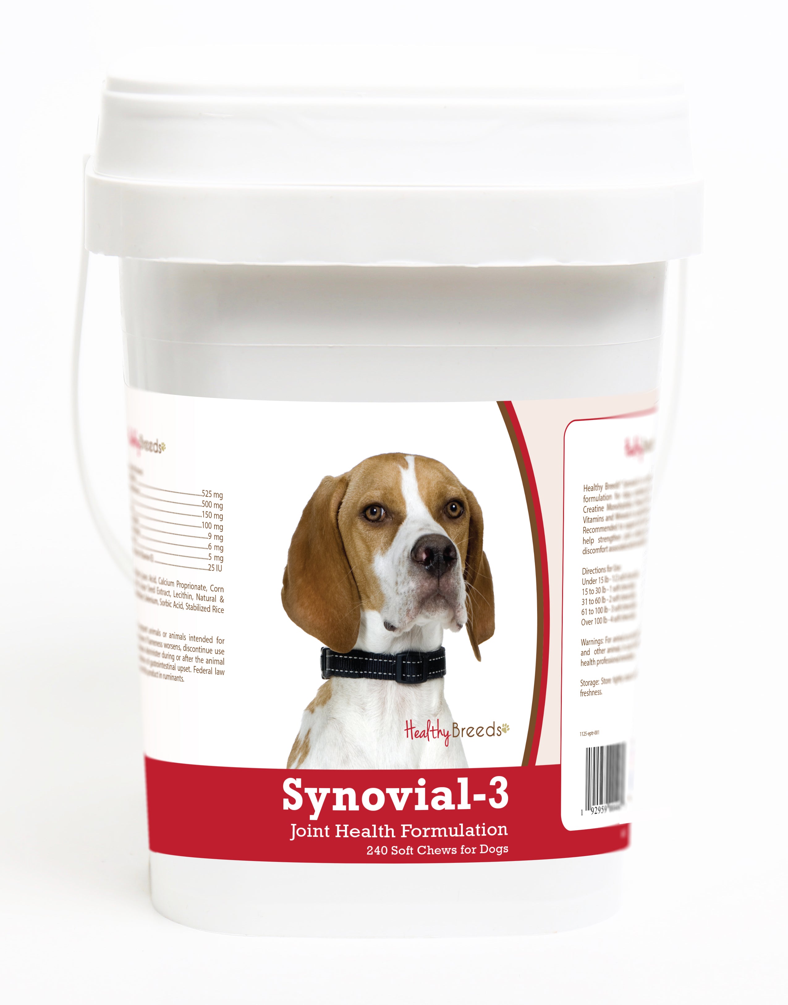 English Pointer Synovial-3 Joint Health Formulation Soft Chews 240 Count