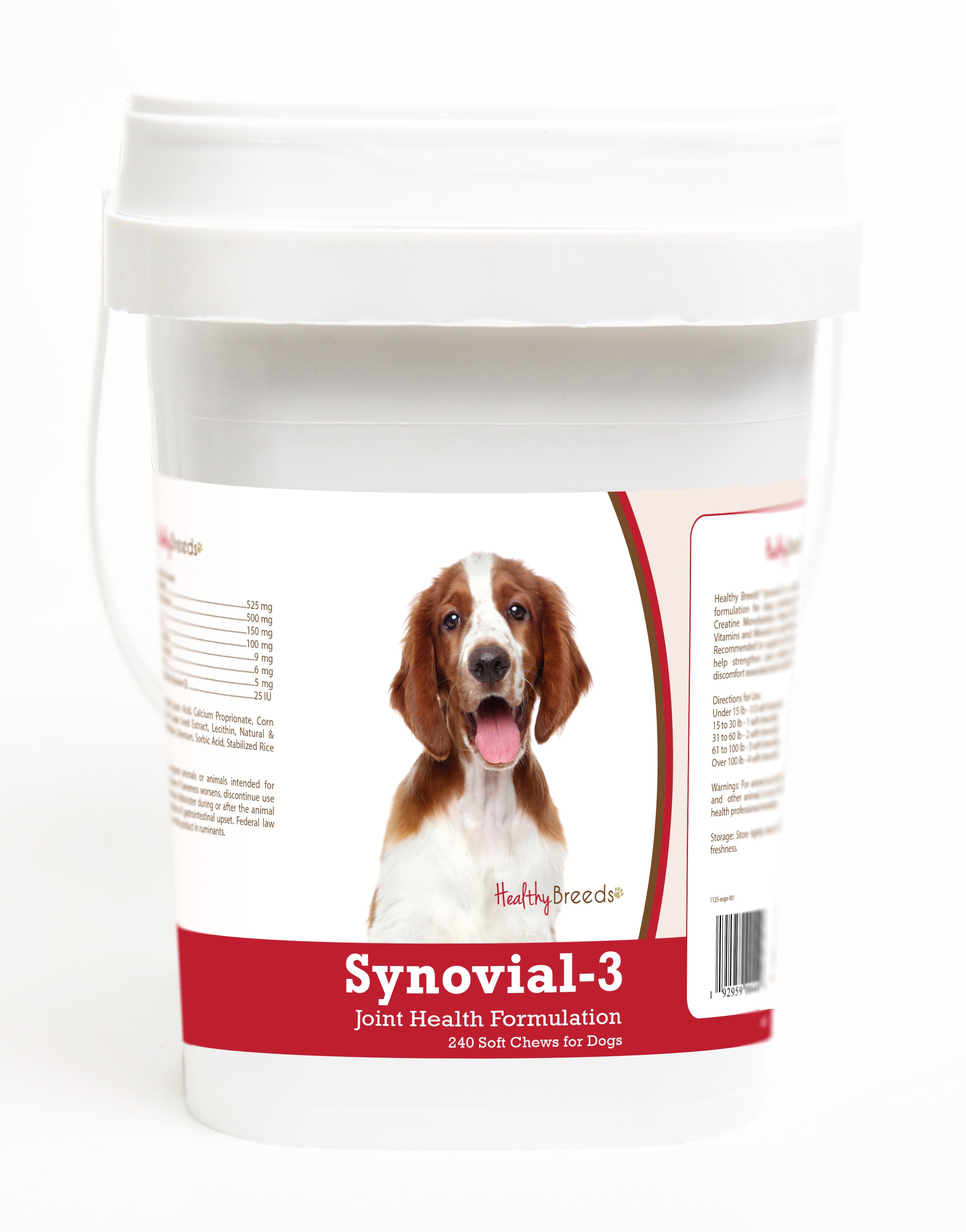 Welsh Springer Spaniel Synovial-3 Joint Health Formulation Soft Chews 240 Count