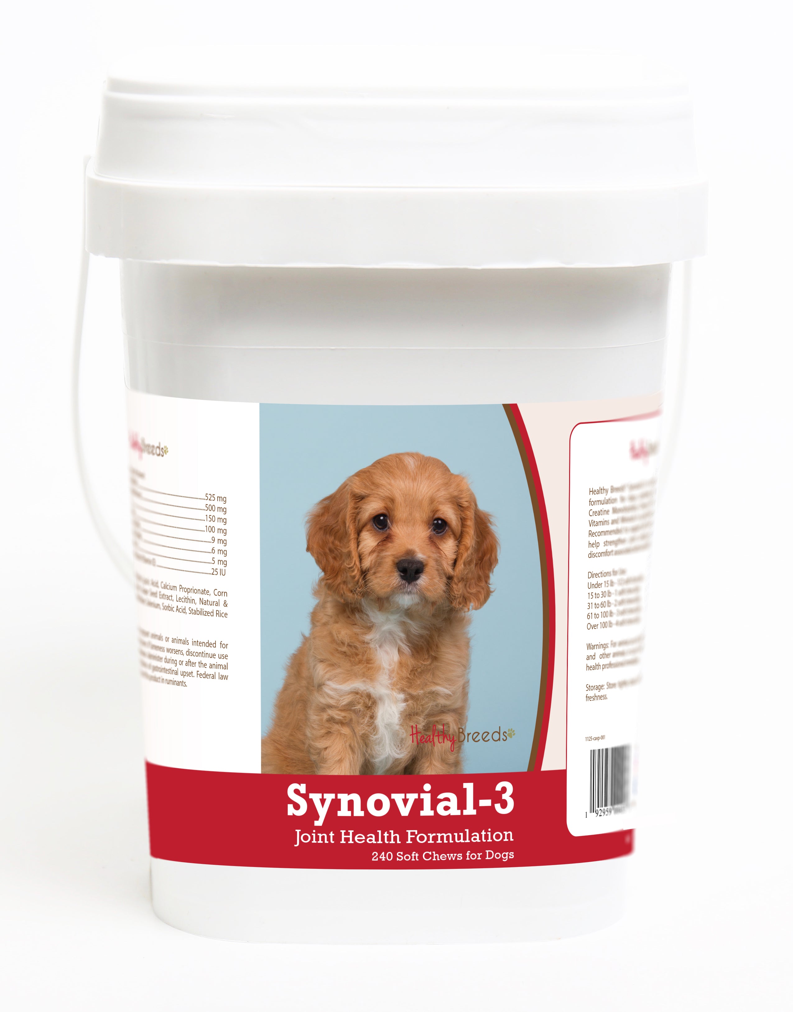 Cavapoo Synovial-3 Joint Health Formulation Soft Chews 240 Count