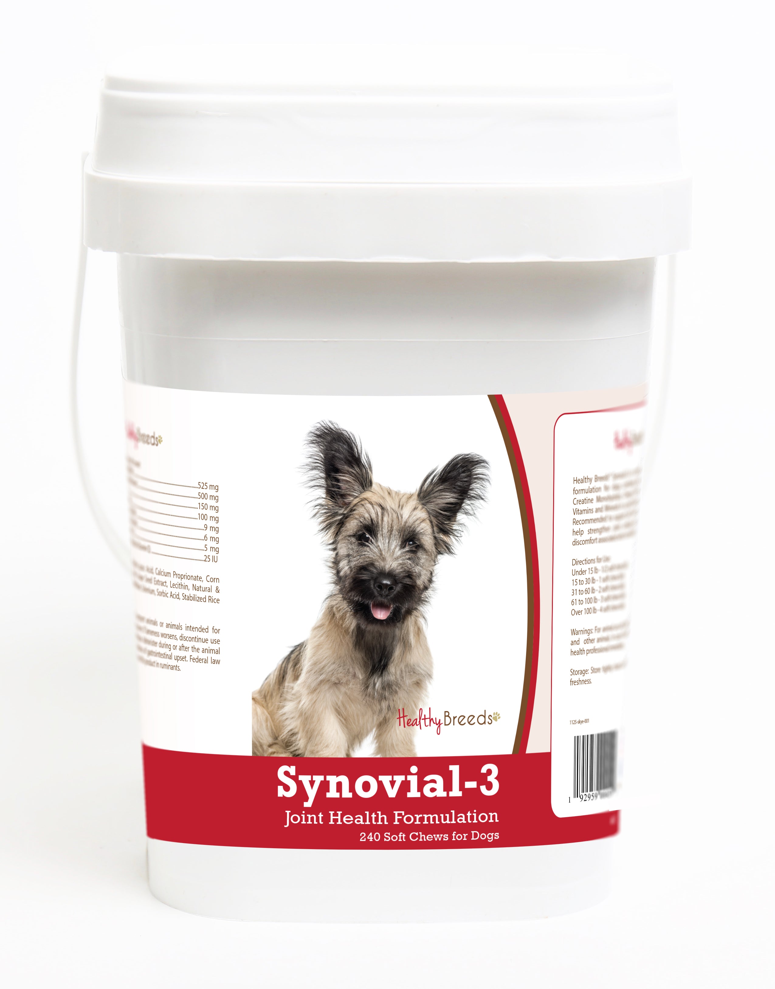 Skye Terrier Synovial-3 Joint Health Formulation Soft Chews 240 Count