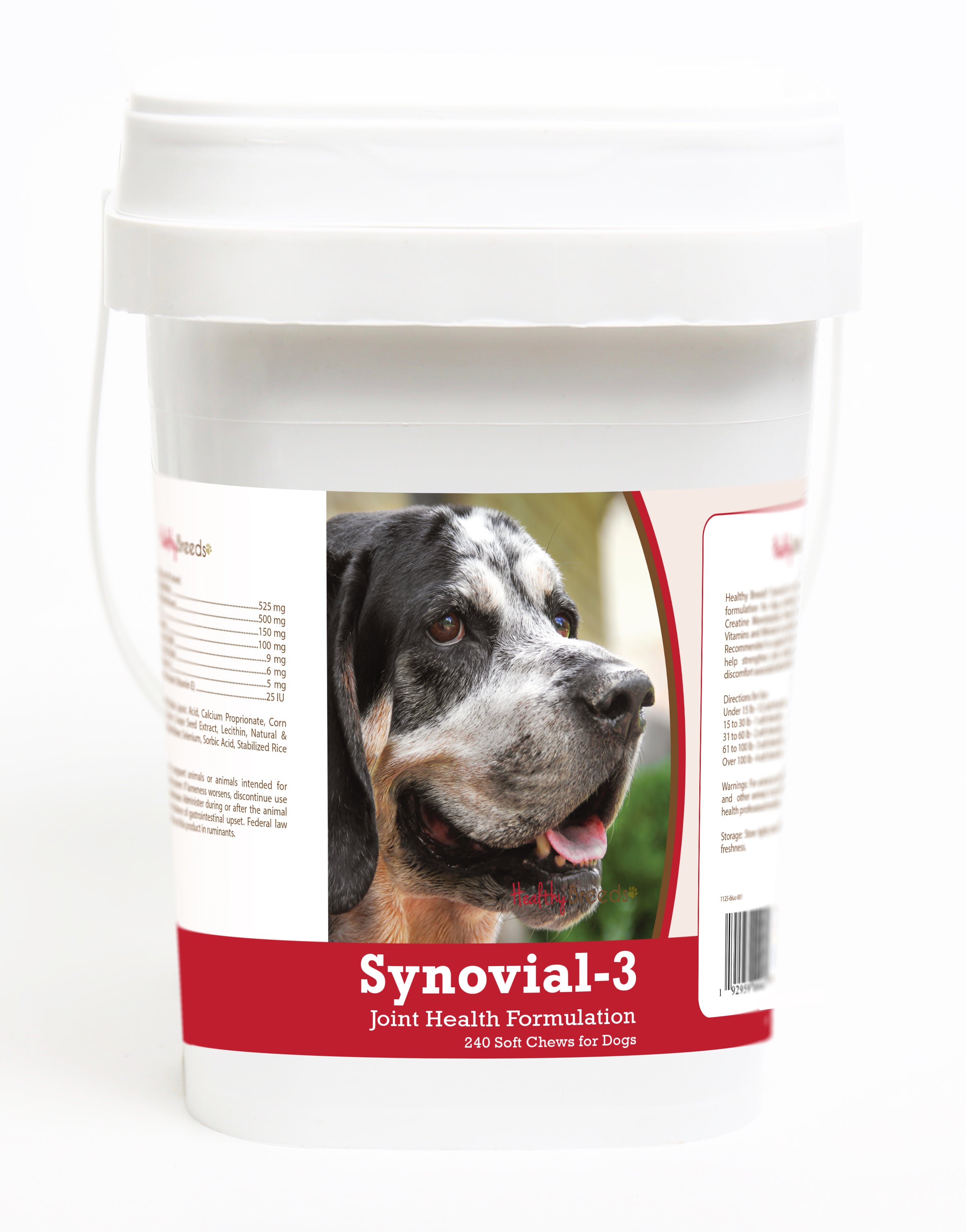 Bluetick Coonhound Synovial-3 Joint Health Formulation Soft Chews 240 Count