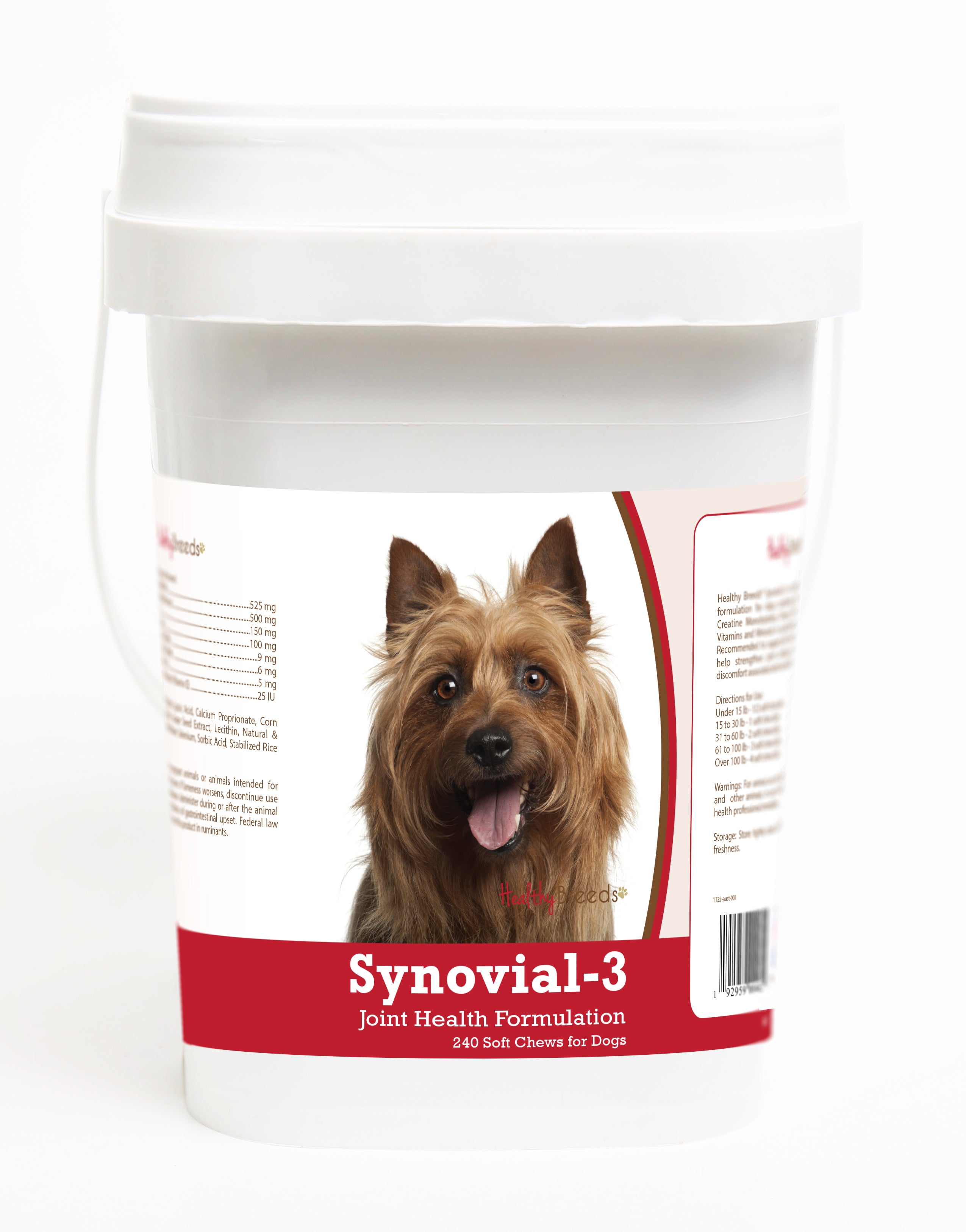 Australian Terrier Synovial-3 Joint Health Formulation Soft Chews 240 Count
