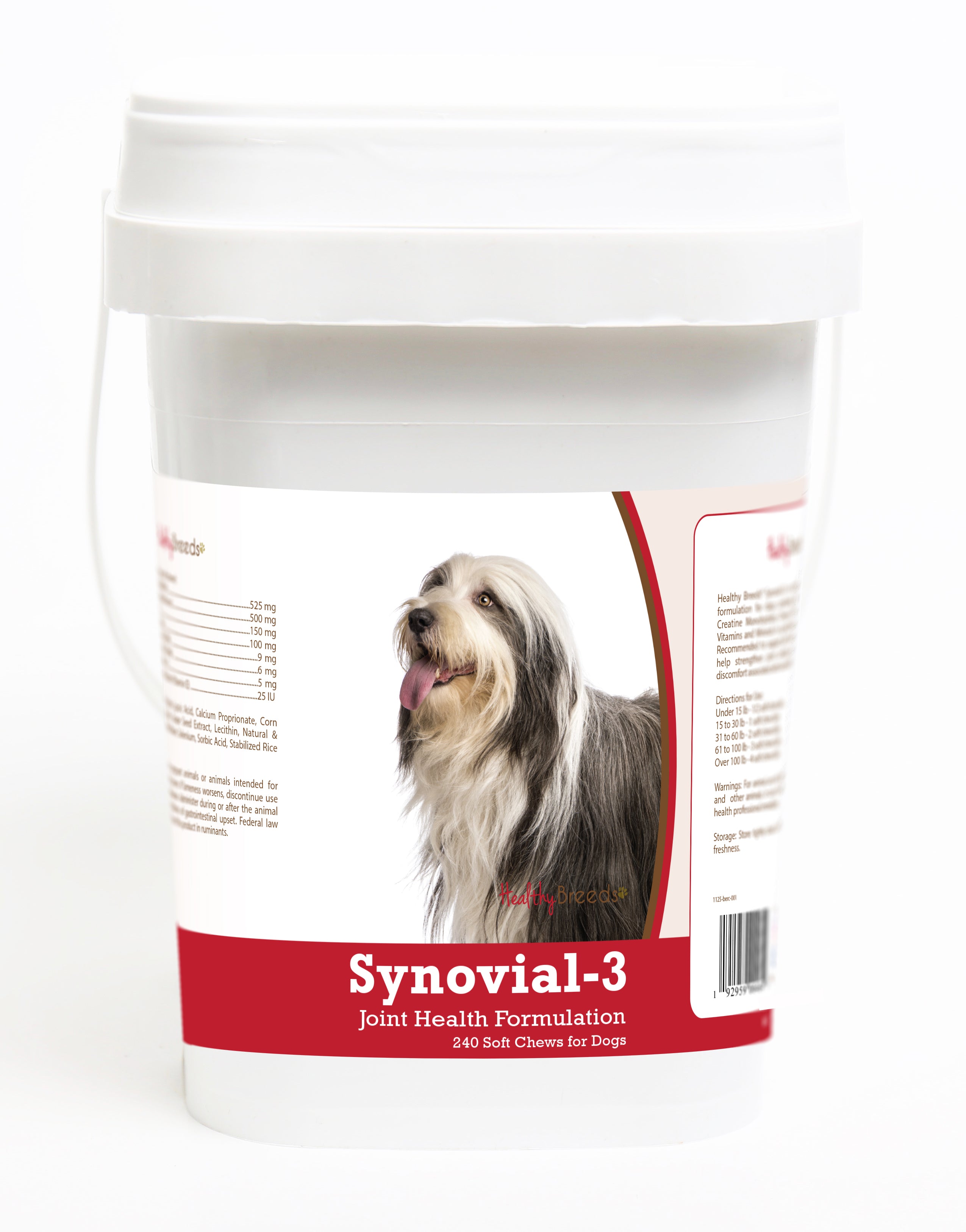 Bearded Collie Synovial-3 Joint Health Formulation Soft Chews 240 Count