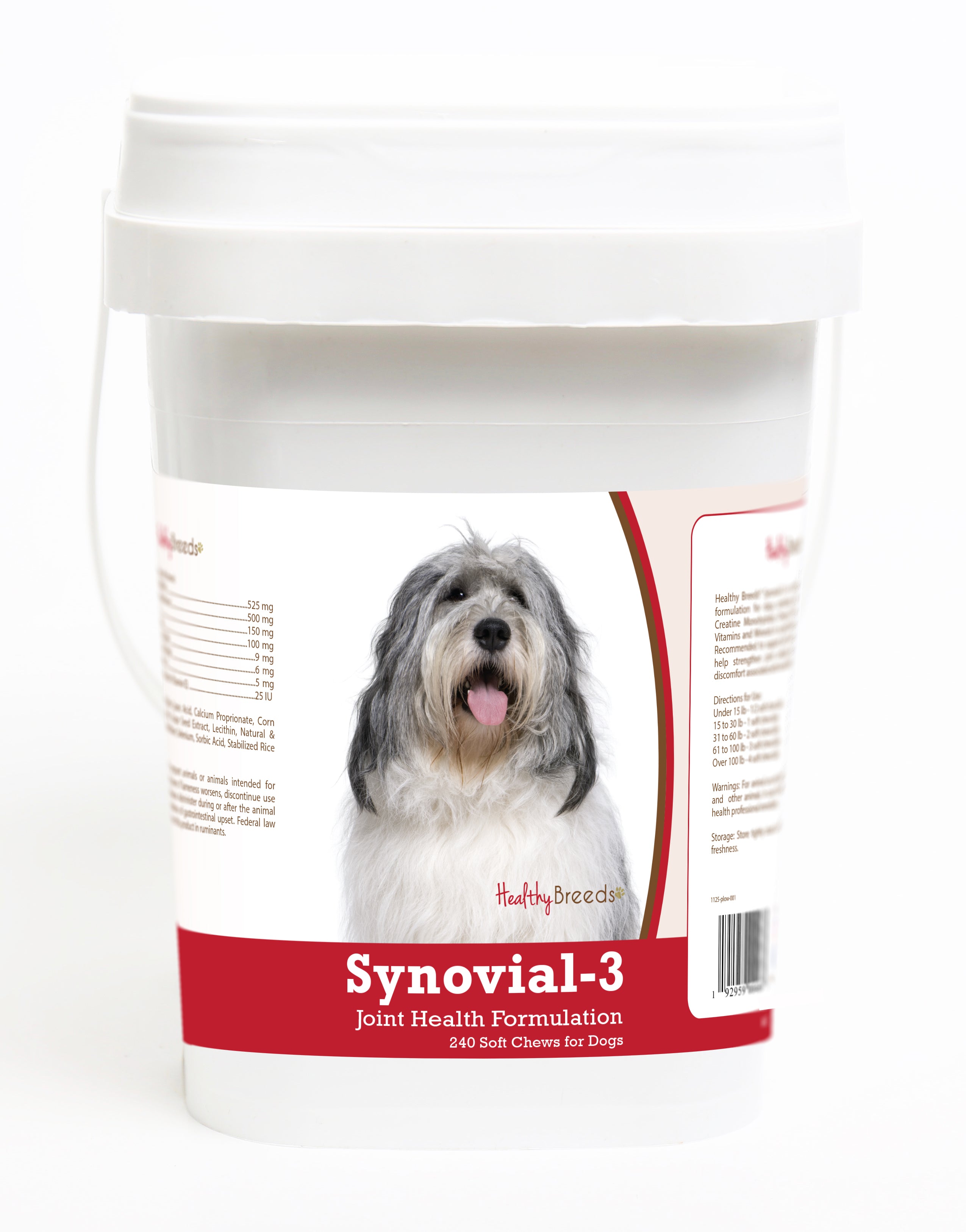 Polish Lowland Sheepdog Synovial-3 Joint Health Formulation Soft Chews 240 Count