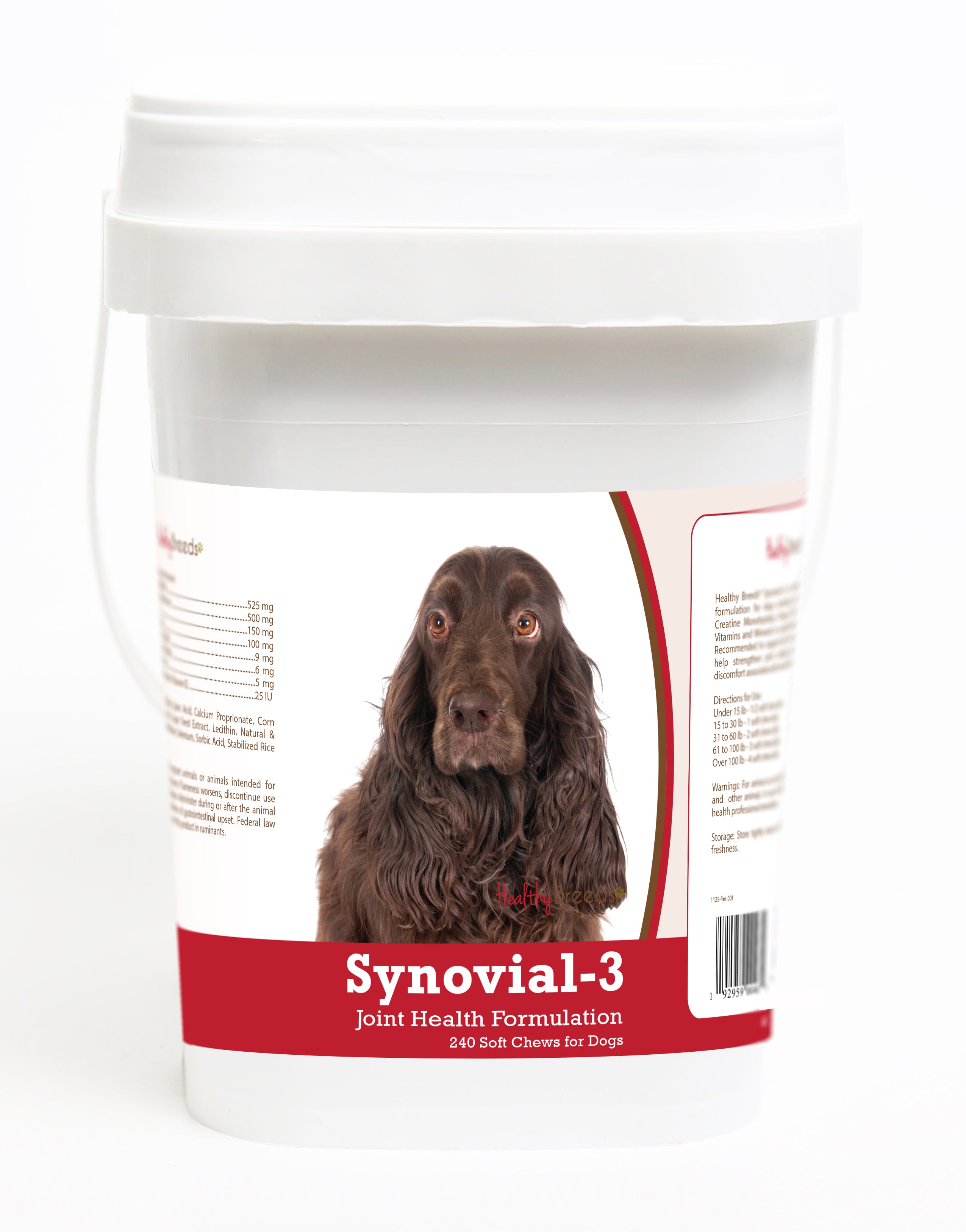 Field Spaniel Synovial-3 Joint Health Formulation Soft Chews 240 Count