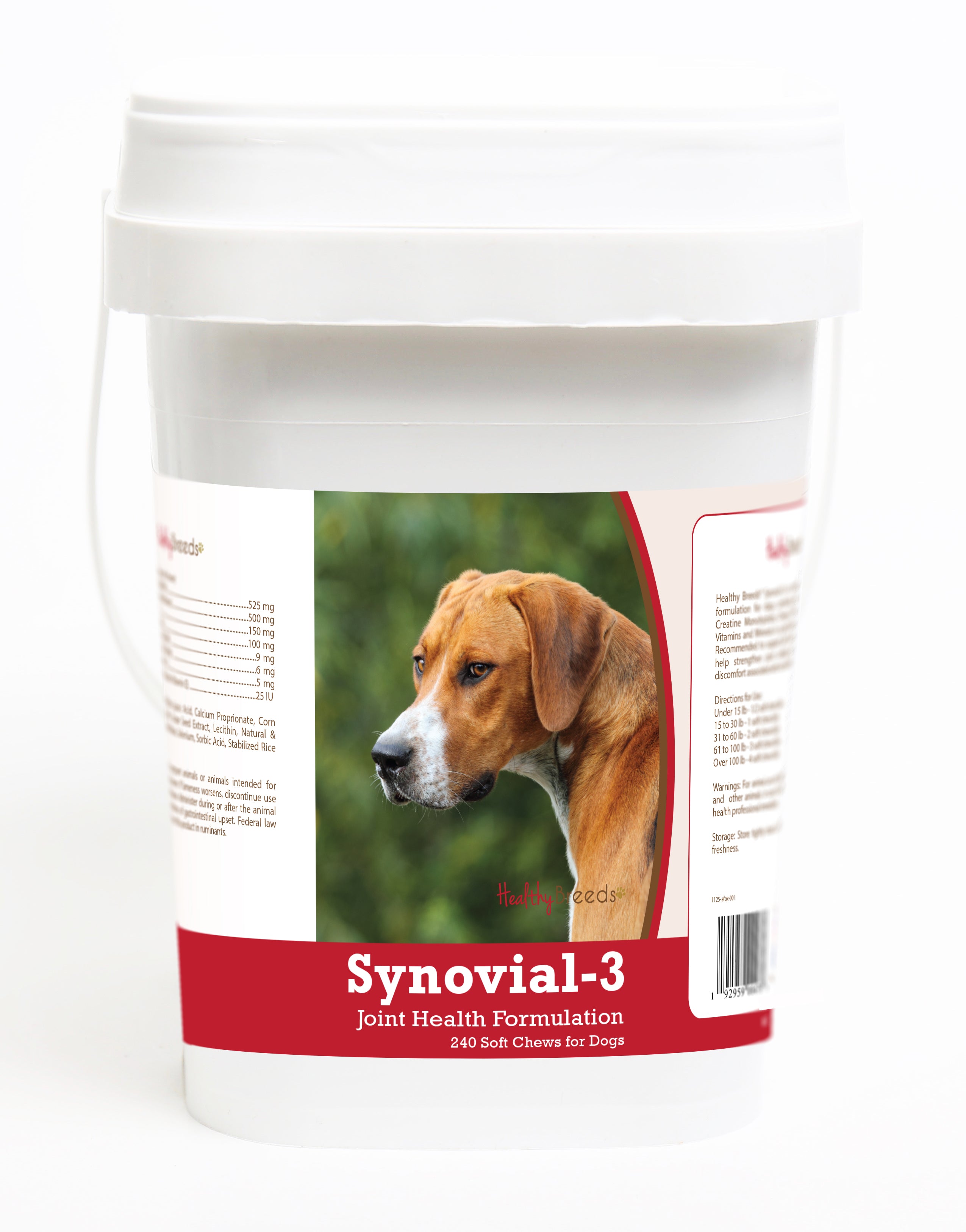 English Foxhound Synovial-3 Joint Health Formulation Soft Chews 240 Count