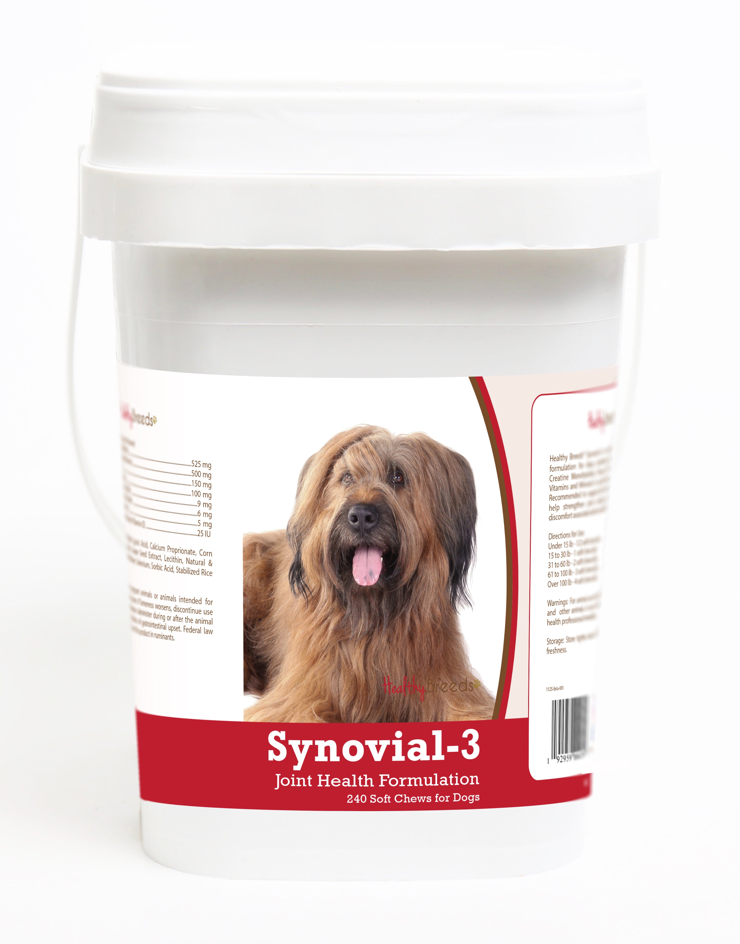Briard Synovial-3 Joint Health Formulation Soft Chews 240 Count
