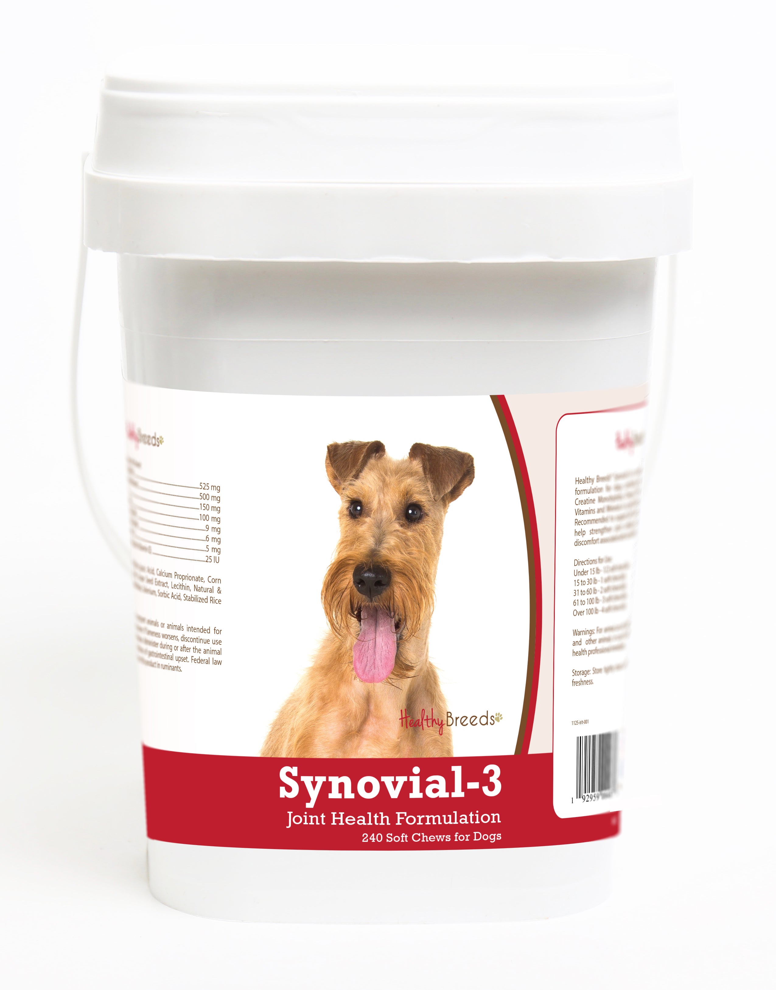 Irish Terrier Synovial-3 Joint Health Formulation Soft Chews 240 Count