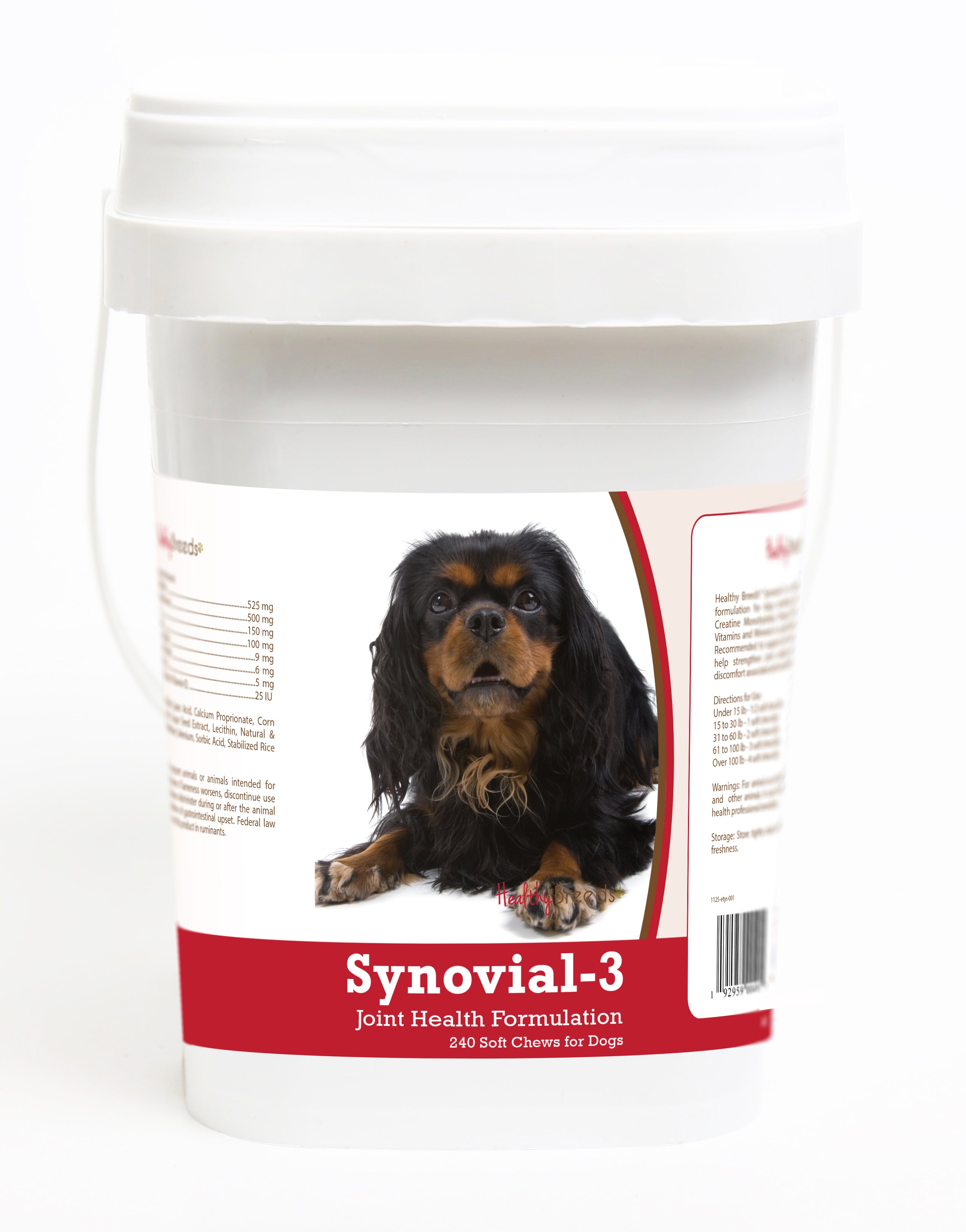 English Toy Spaniel Synovial-3 Joint Health Formulation Soft Chews 240 Count