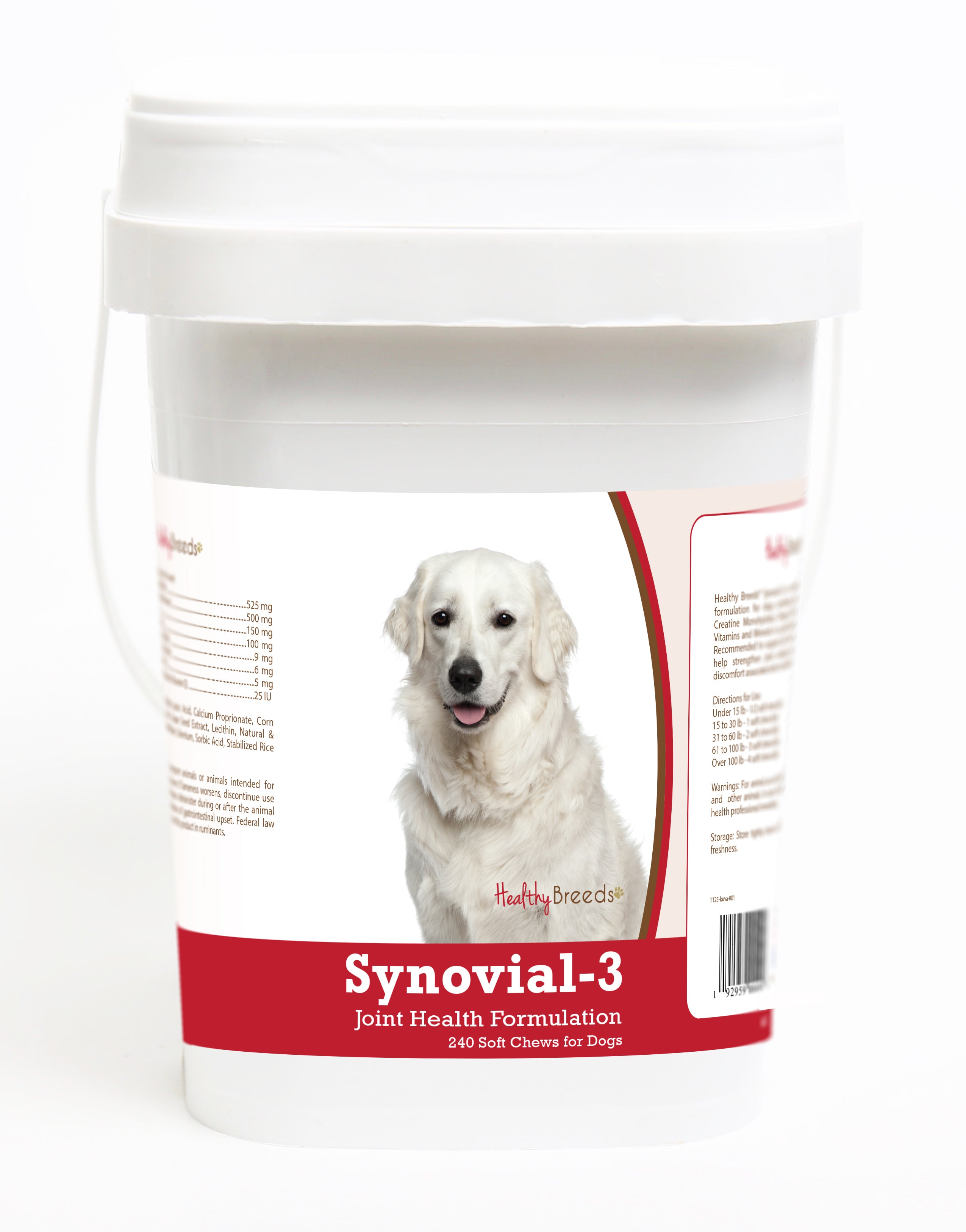 Kuvasz Synovial-3 Joint Health Formulation Soft Chews 240 Count