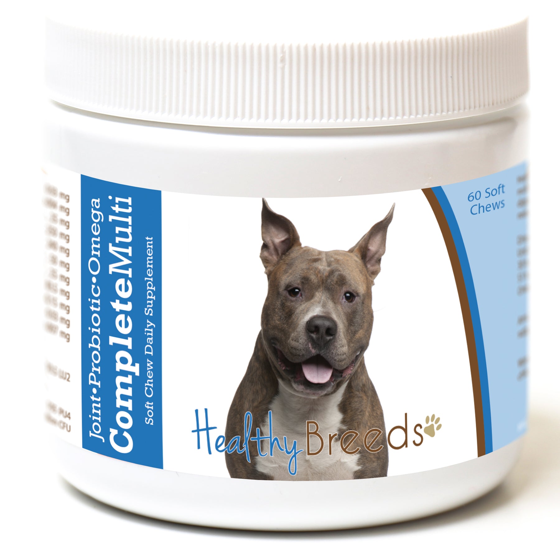 American Staffordshire Terrier All In One Multivitamin Soft Chew 60 Count