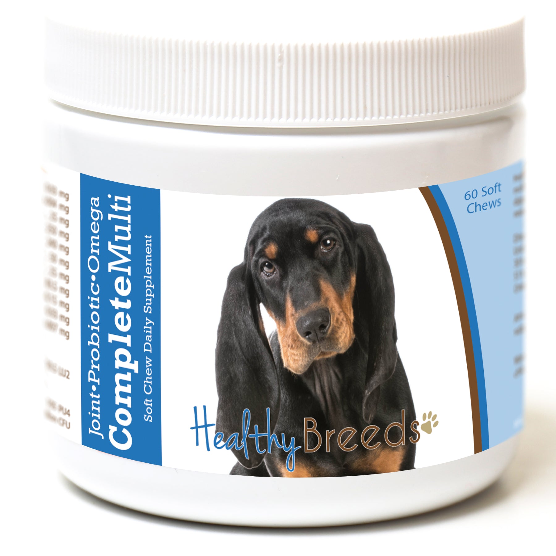 Black and Tan Coonhound All In One Multivitamin Soft Chew 60 Count