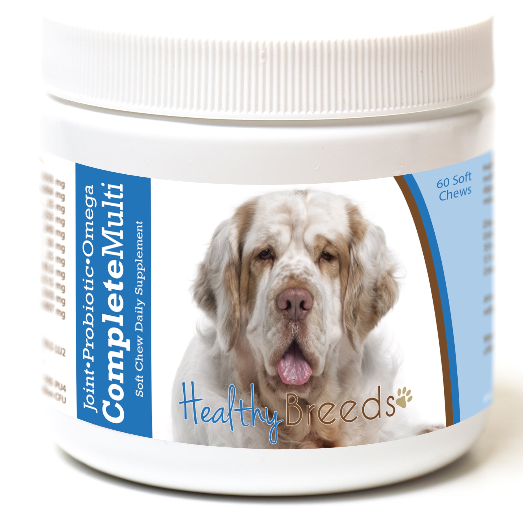 Clumber Spaniel All In One Multivitamin Soft Chew 60 Count