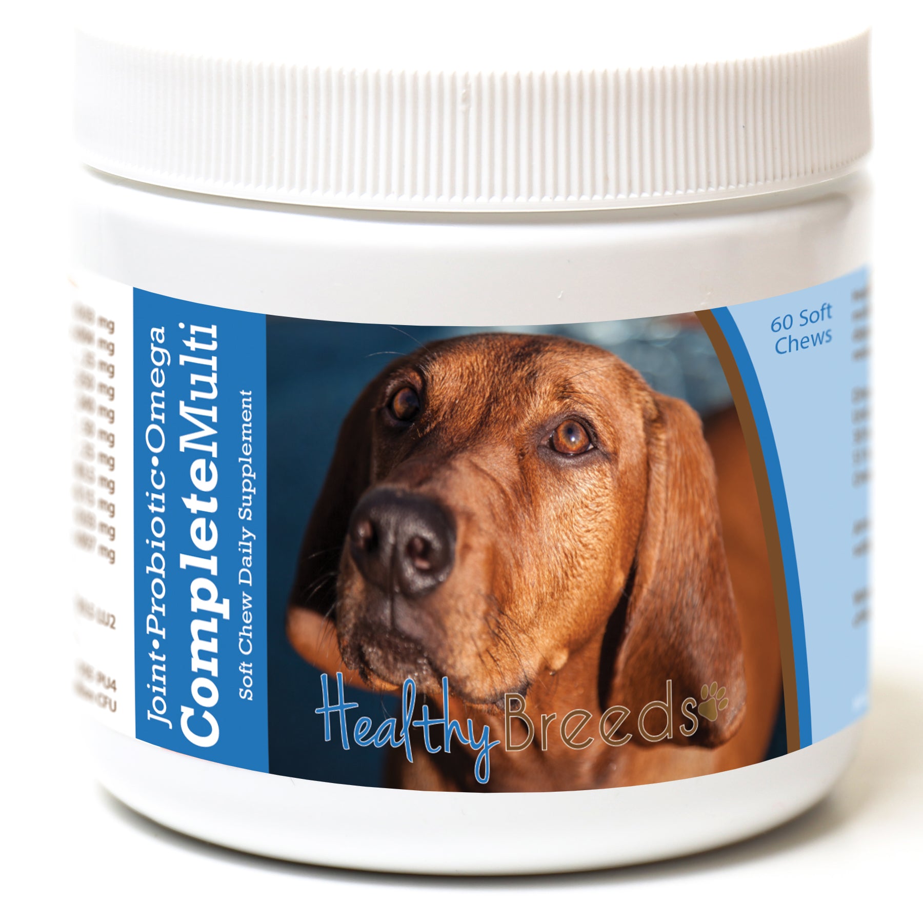 Redbone Coonhound All In One Multivitamin Soft Chew 60 Count