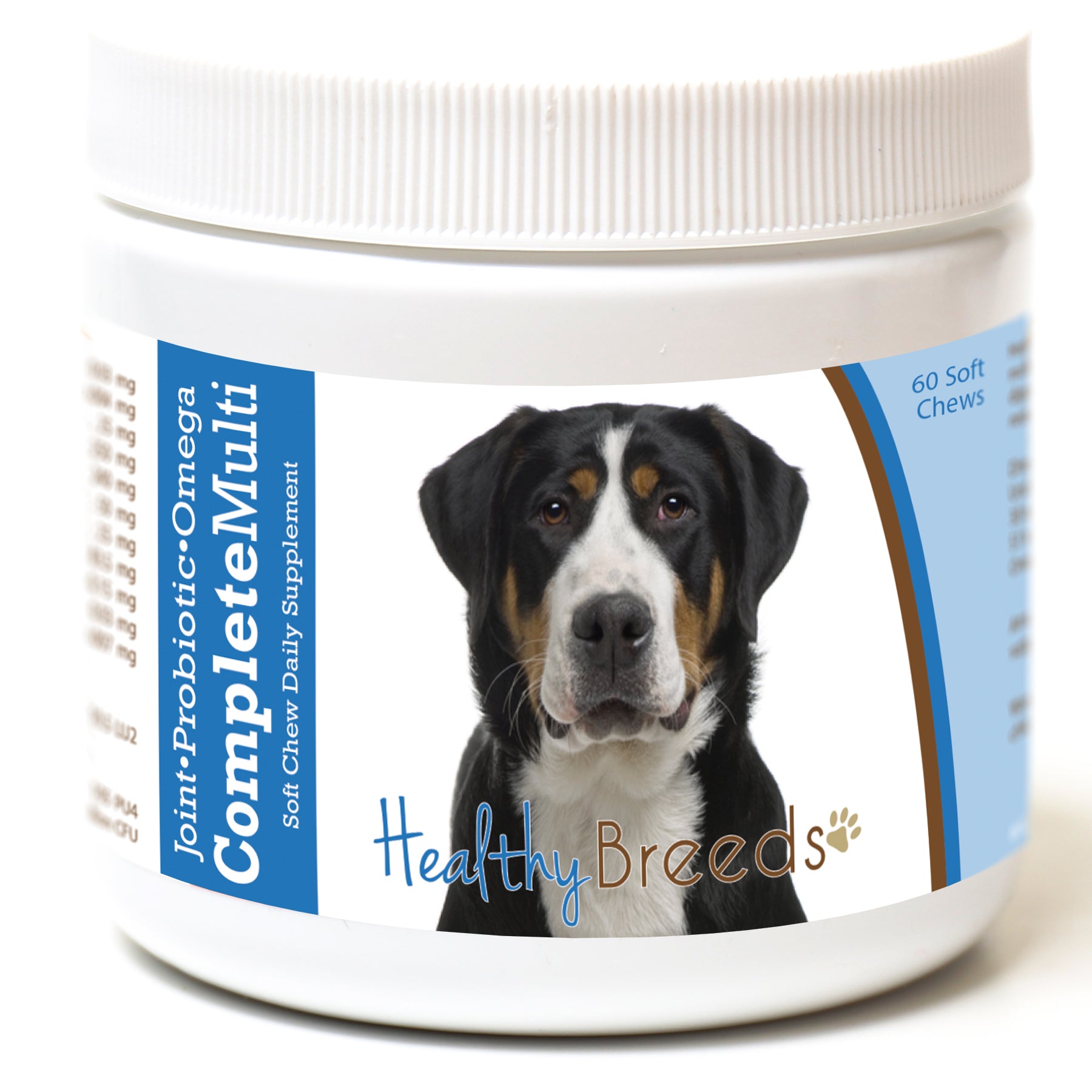 Greater Swiss Mountain Dog All In One Multivitamin Soft Chew 60 Count