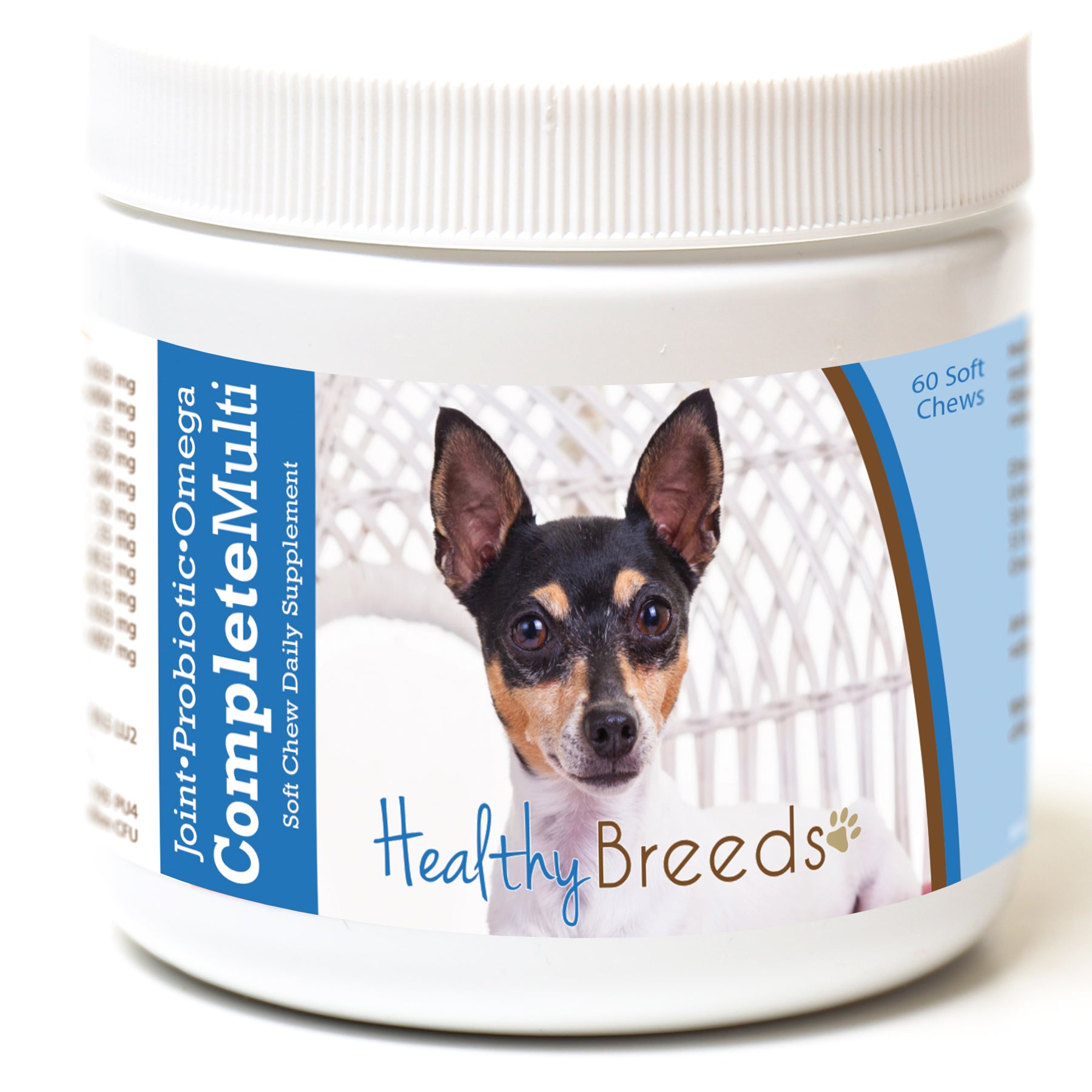 Toy Fox Terrier All In One Multivitamin Soft Chew 60 Count
