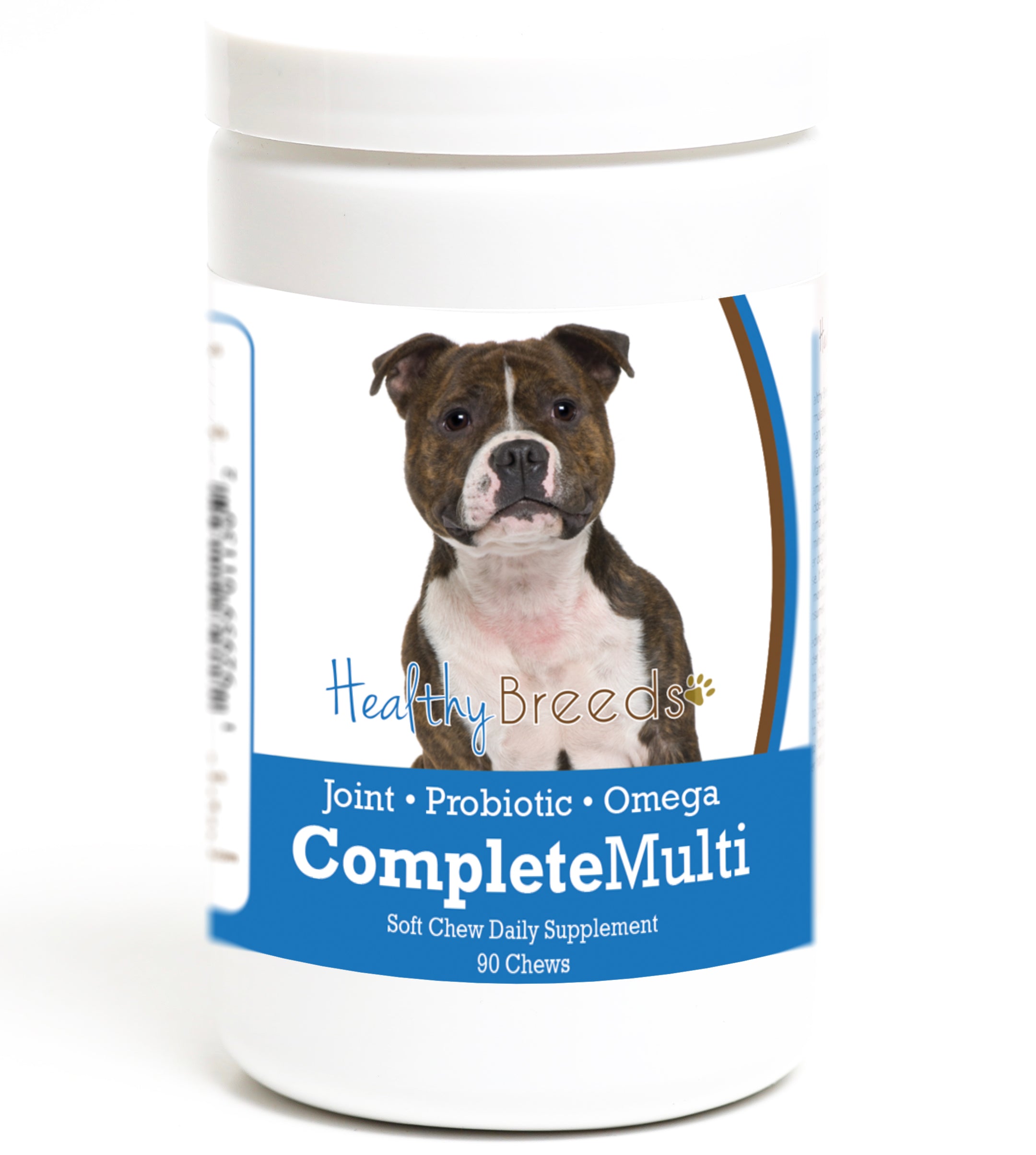 Staffordshire Bull Terrier All In One Multivitamin Soft Chew 90 Count