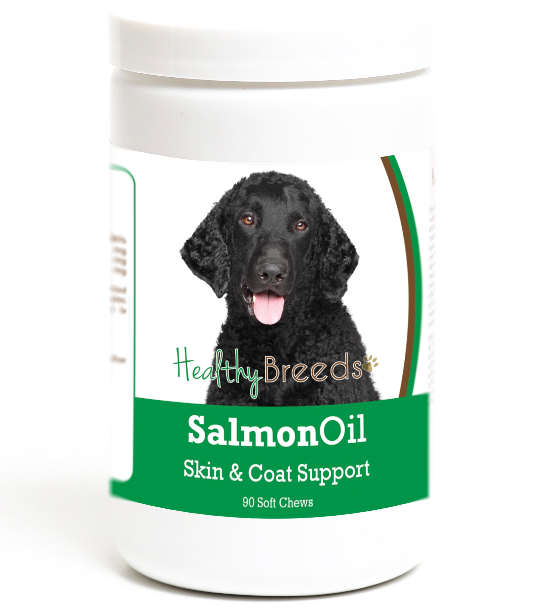 Curly-Coated Retriever Salmon Oil Soft Chews 90 Count