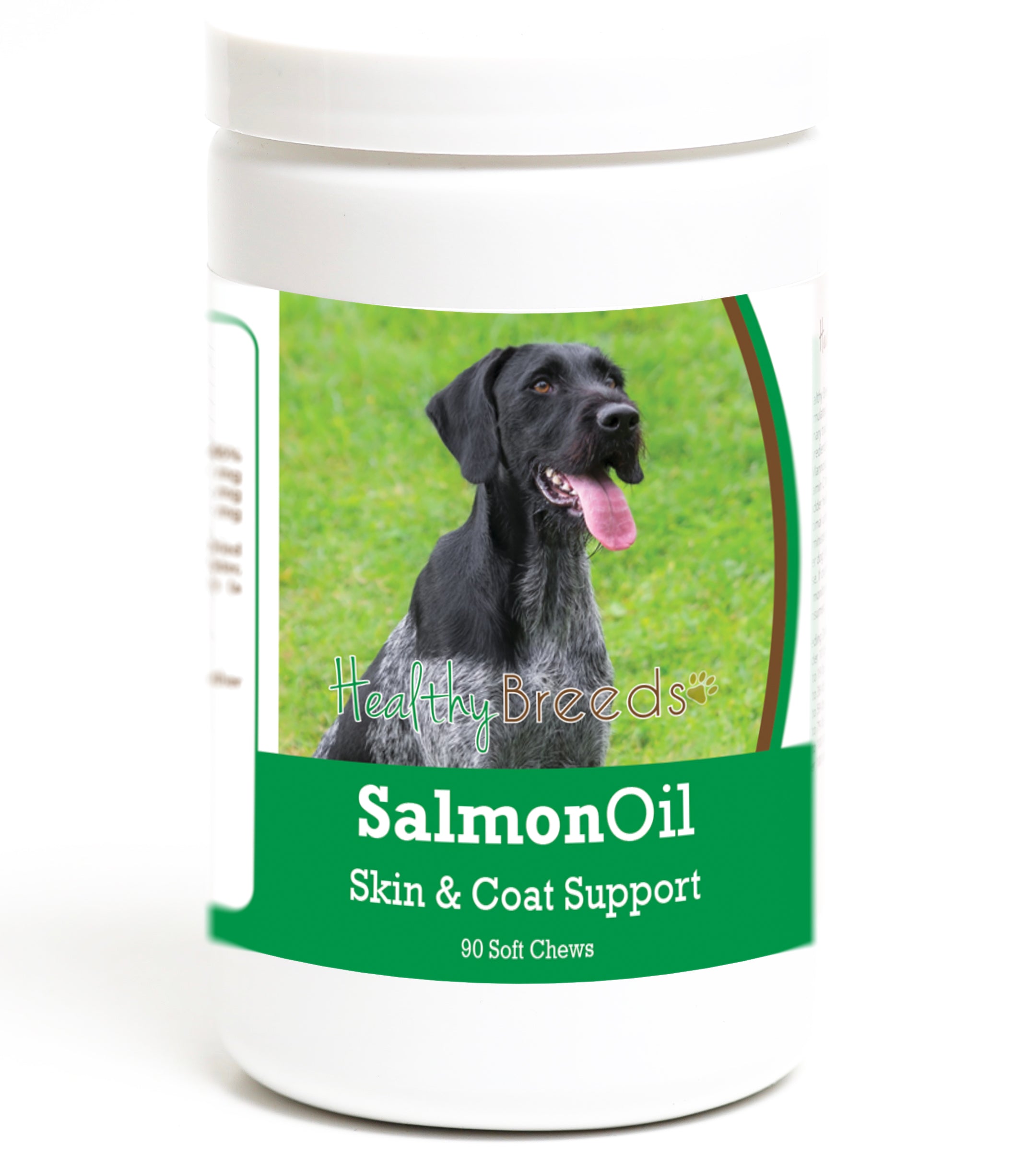 German Wirehaired Pointer Salmon Oil Soft Chews 90 Count