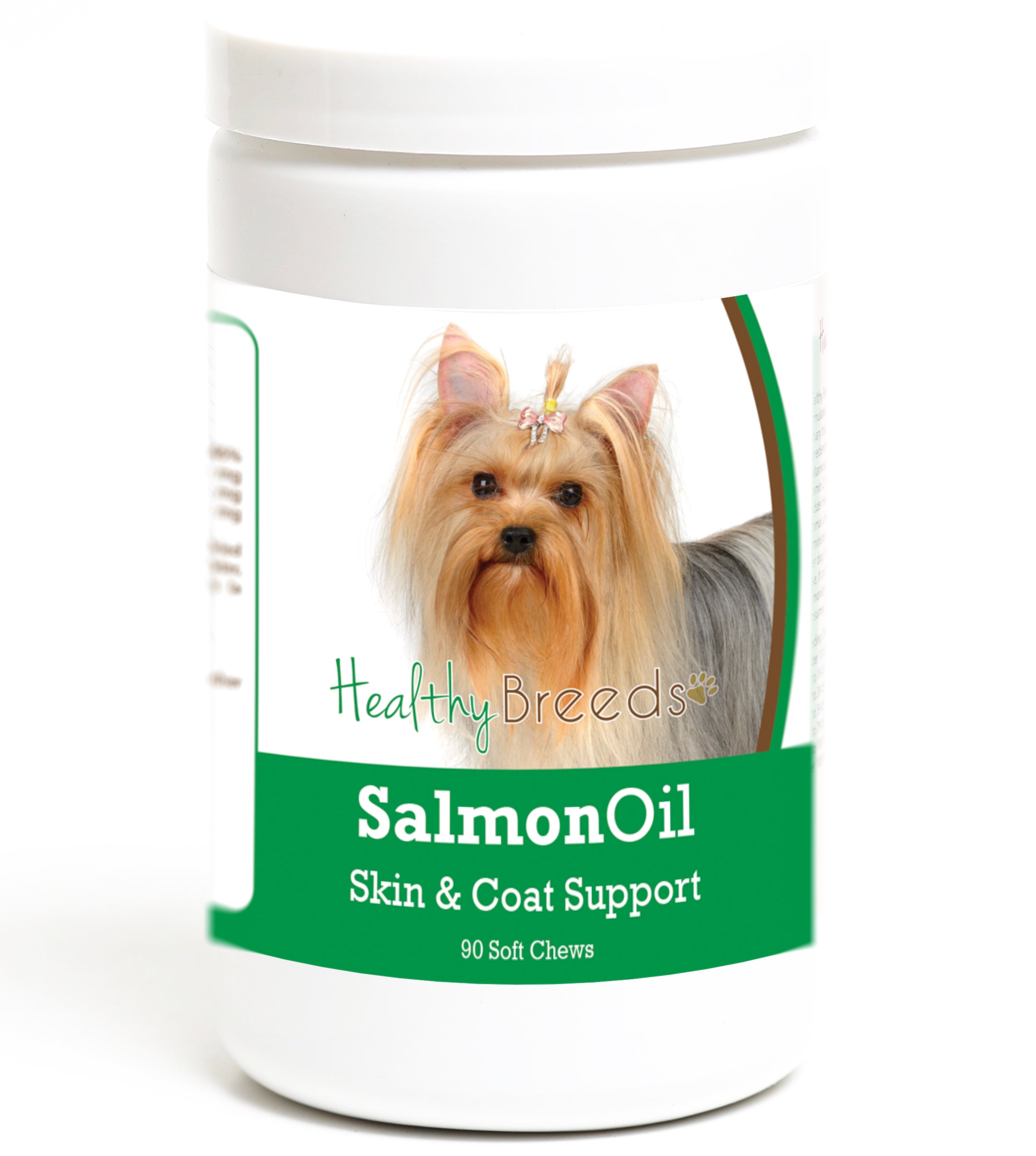 Yorkshire Terrier Salmon Oil Soft Chews 90 Count
