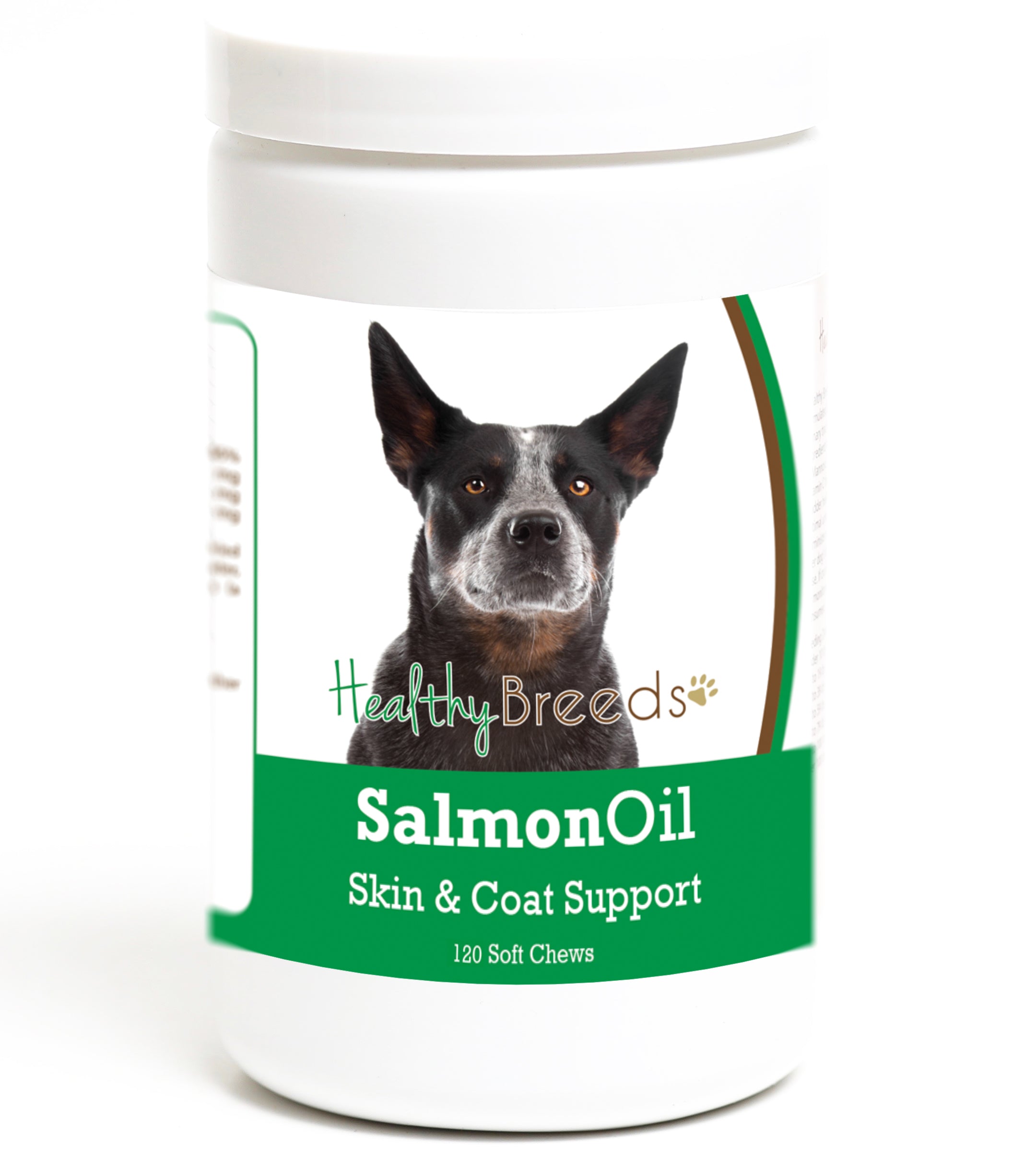 Australian Cattle Dog Salmon Oil Soft Chews 120 Count
