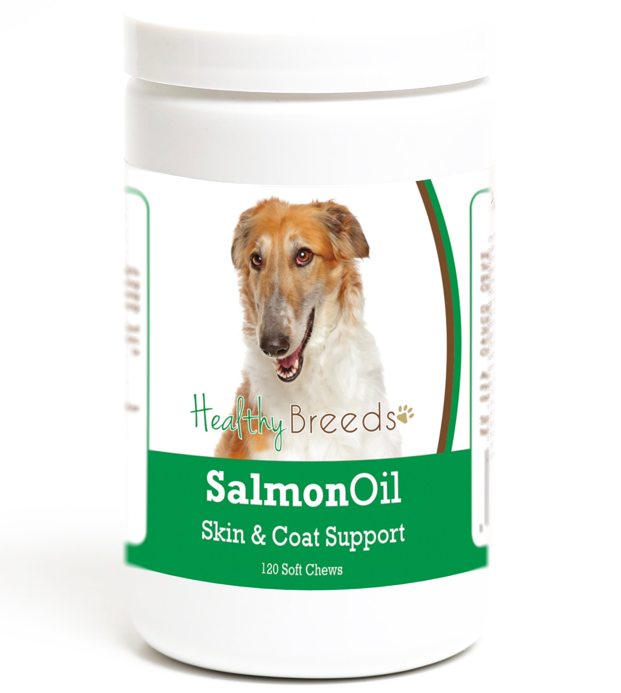 Bearded Collie Salmon Oil Soft Chews 120 Count