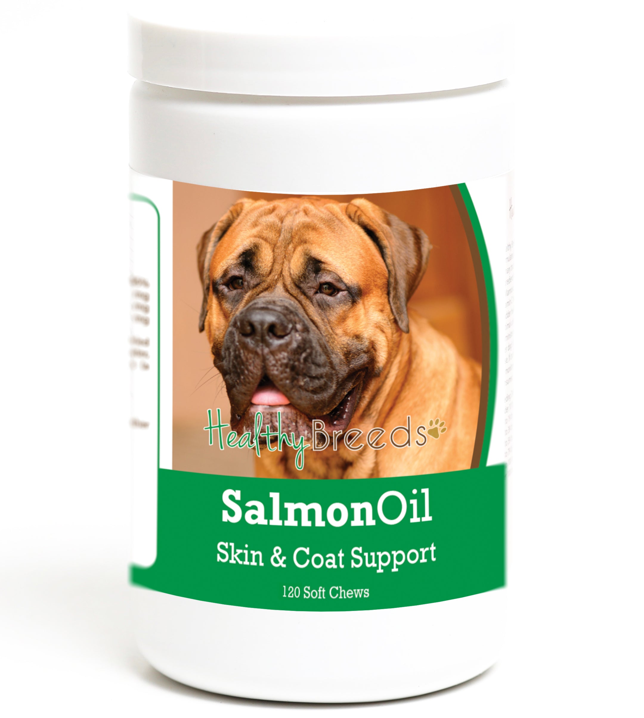Bullmastiff Salmon Oil Soft Chews 120 Count