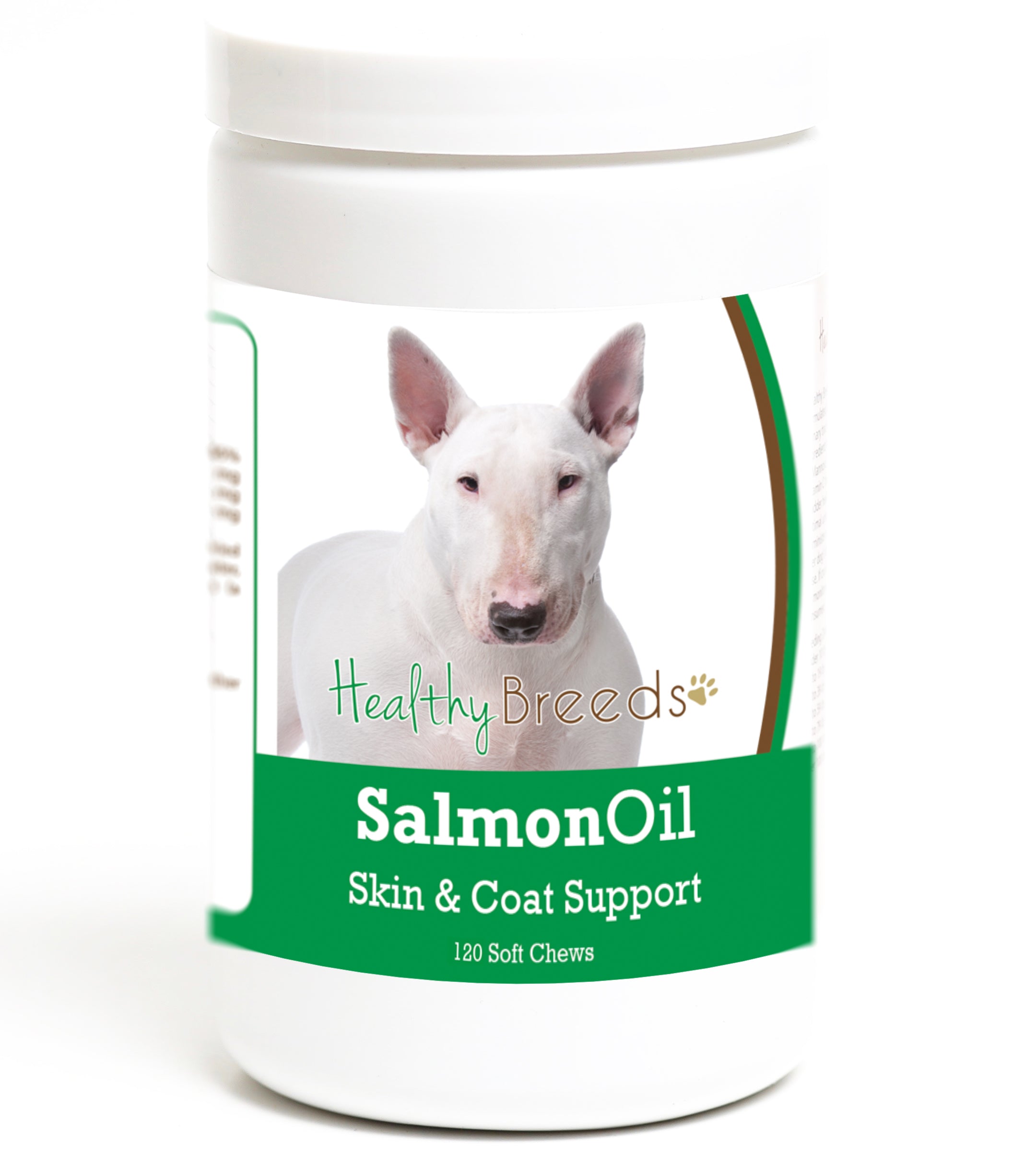 Bull Terrier Salmon Oil Soft Chews 120 Count