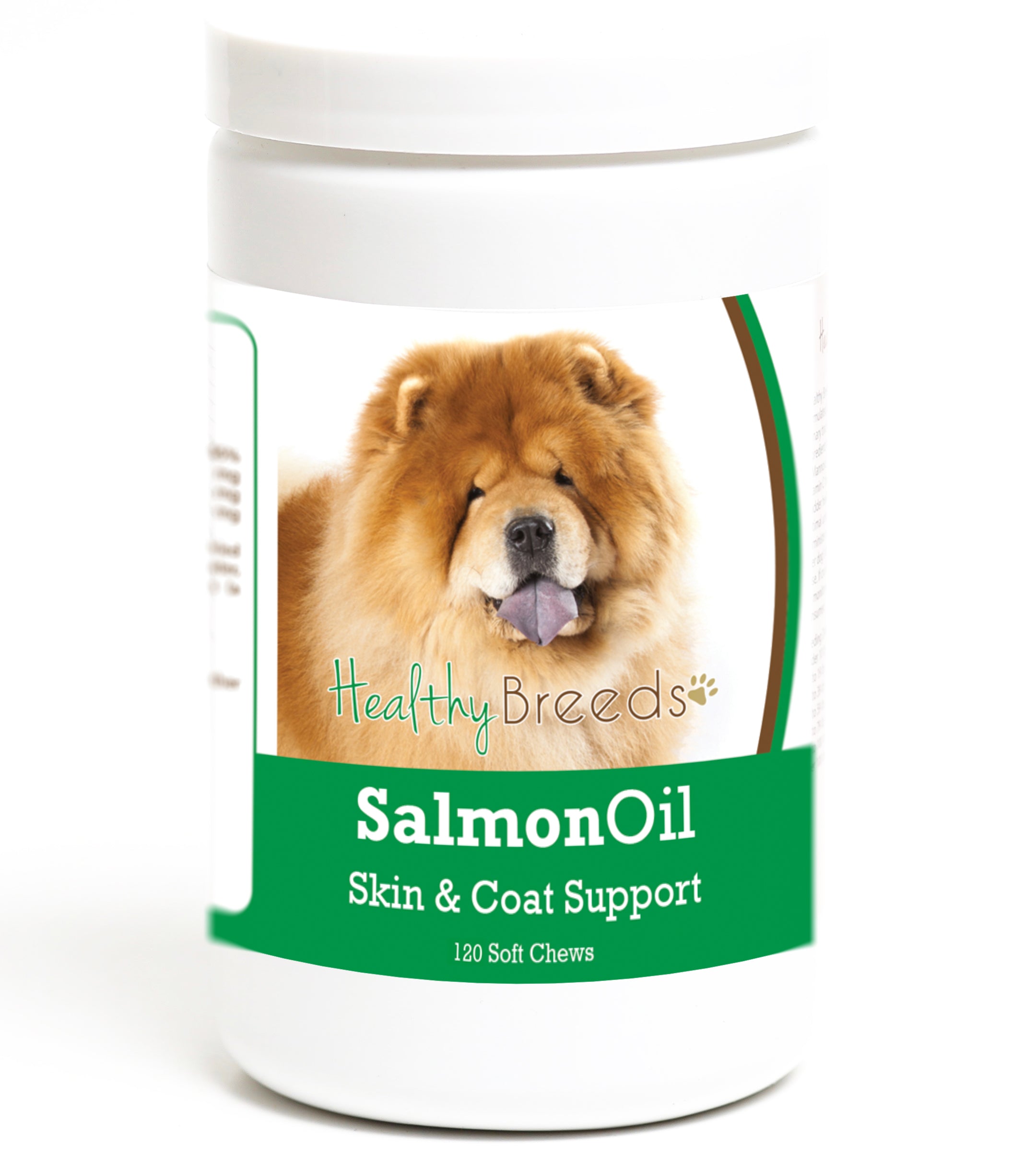 Chow Chow Salmon Oil Soft Chews 120 Count