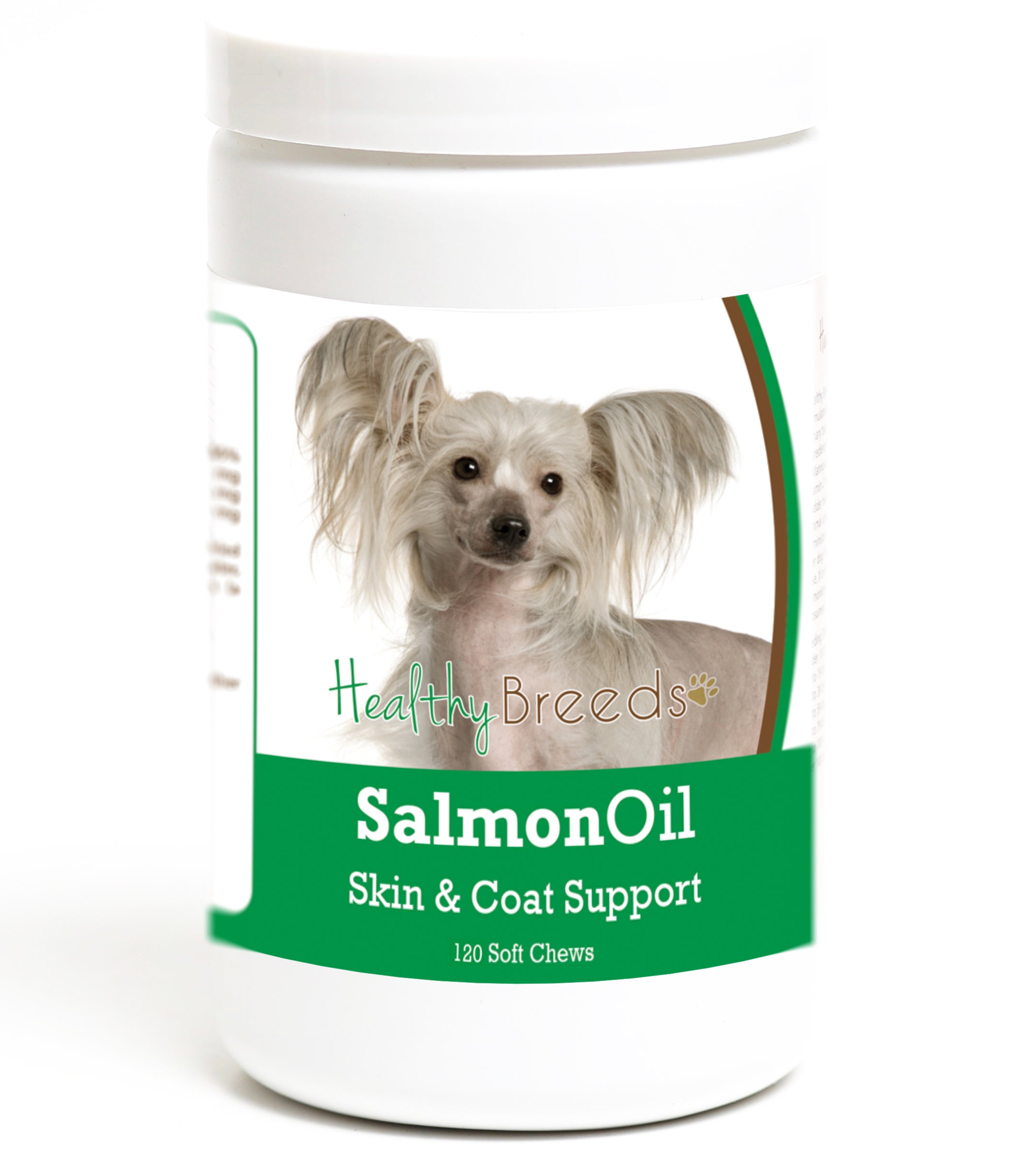 Chinese Crested Salmon Oil Soft Chews 120 Count