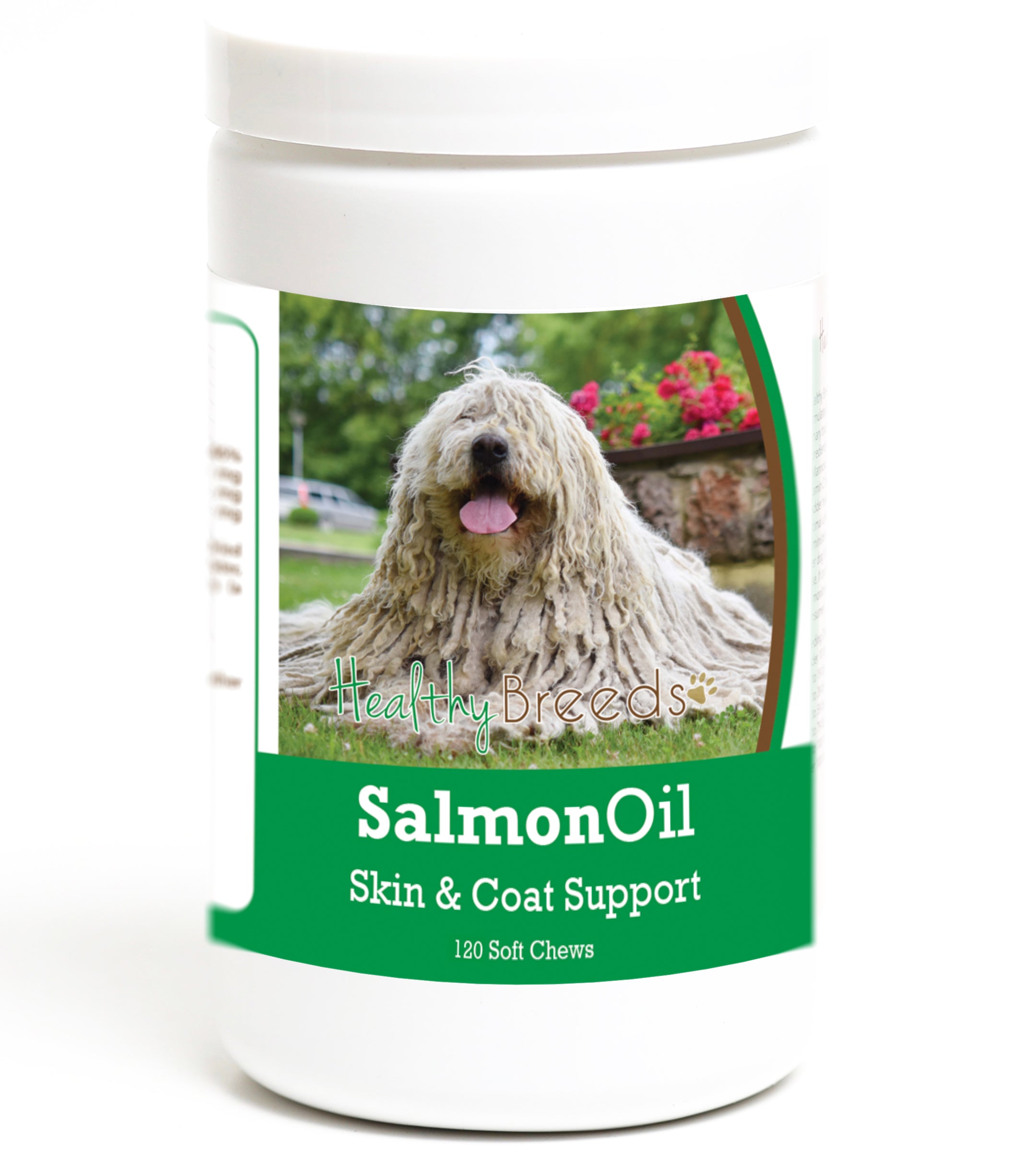 Komondorok Salmon Oil Soft Chews 120 Count