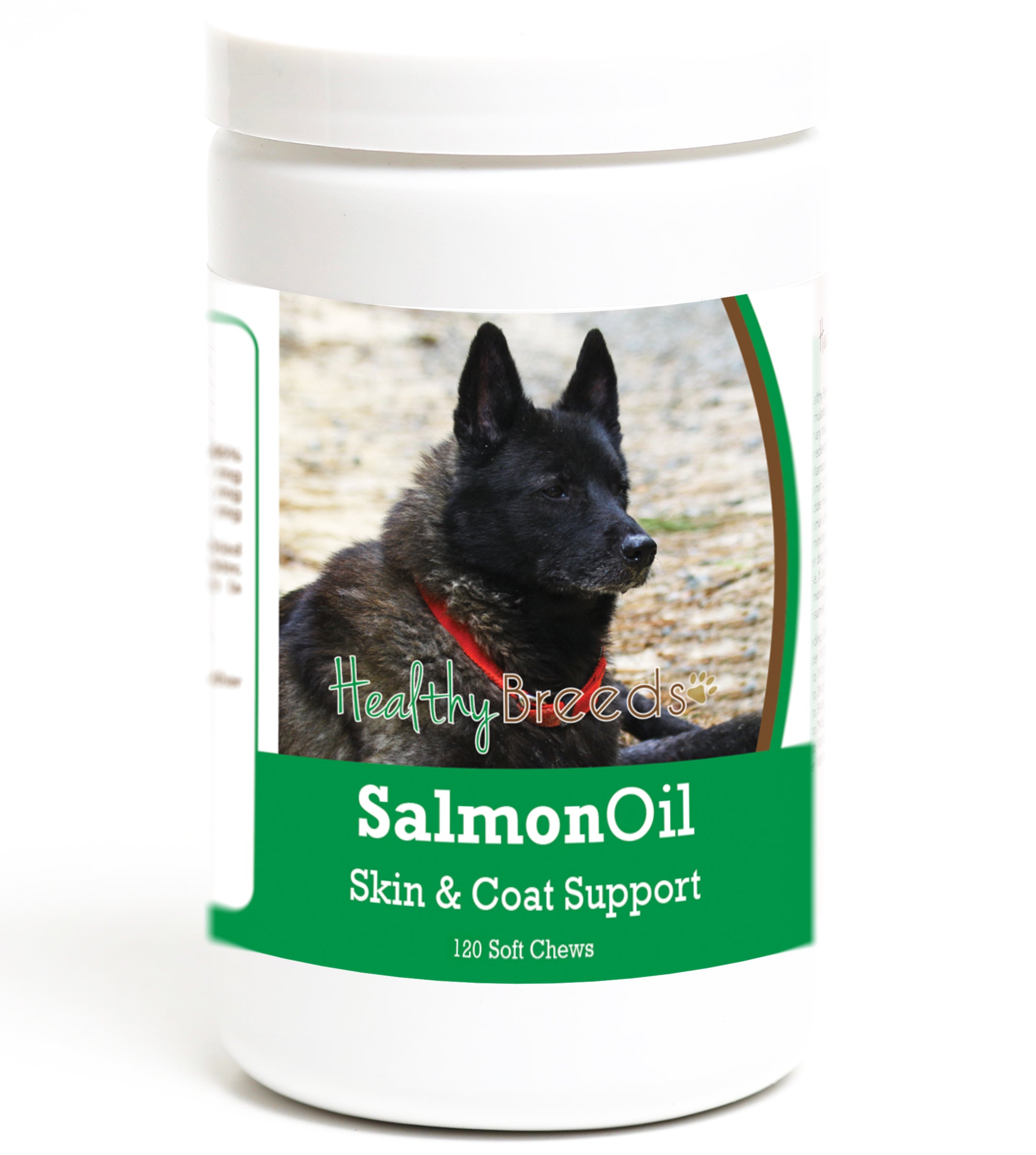 Norwegian Elkhound Salmon Oil Soft Chews 120 Count